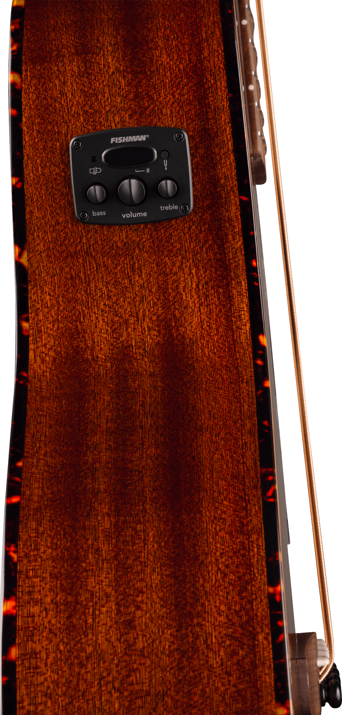 Fender® California Deluxe Kingman™ Bass CE Mahogany, Walnut Fingerboard, Natural