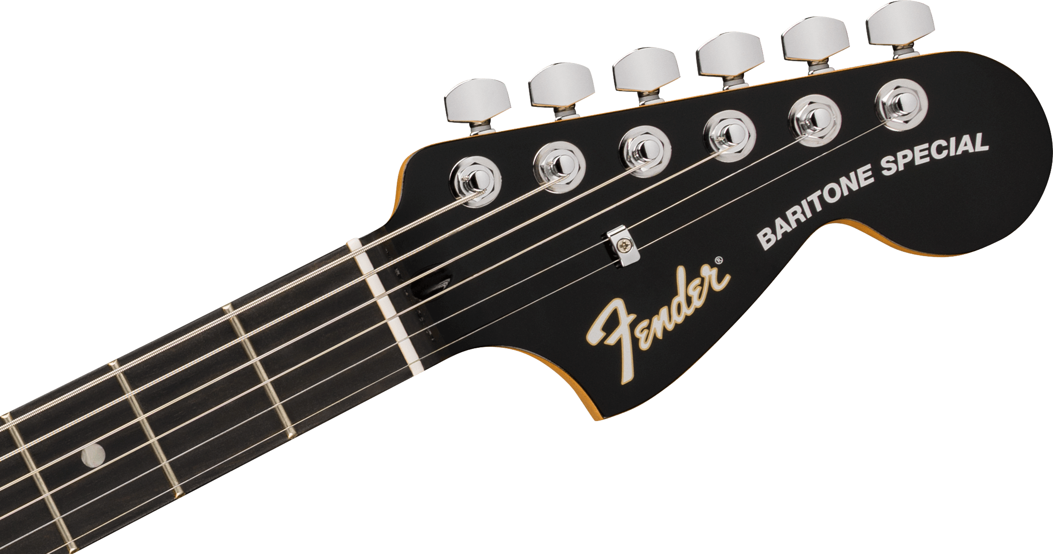 Fender® Limited Edition Player Fusion Jaguar® Baritone, Ebony Fingerboard, Black