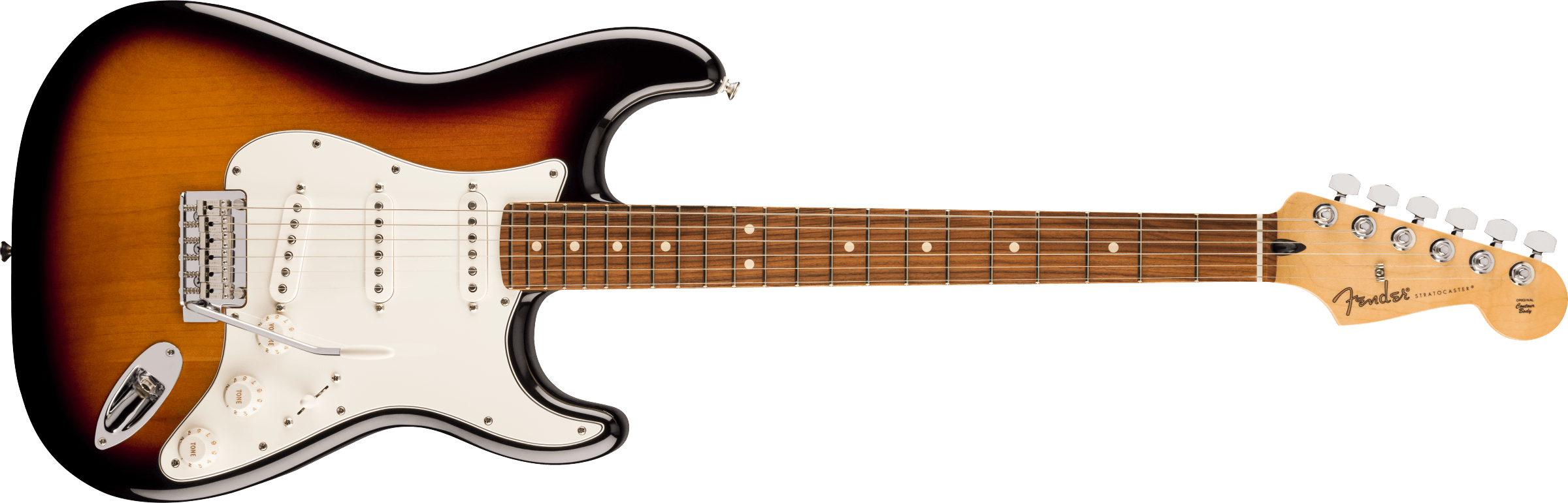 Fender® Player Stratocaster®, Pau Ferro Fingerboard, Anniversary 2-Color Sunburst