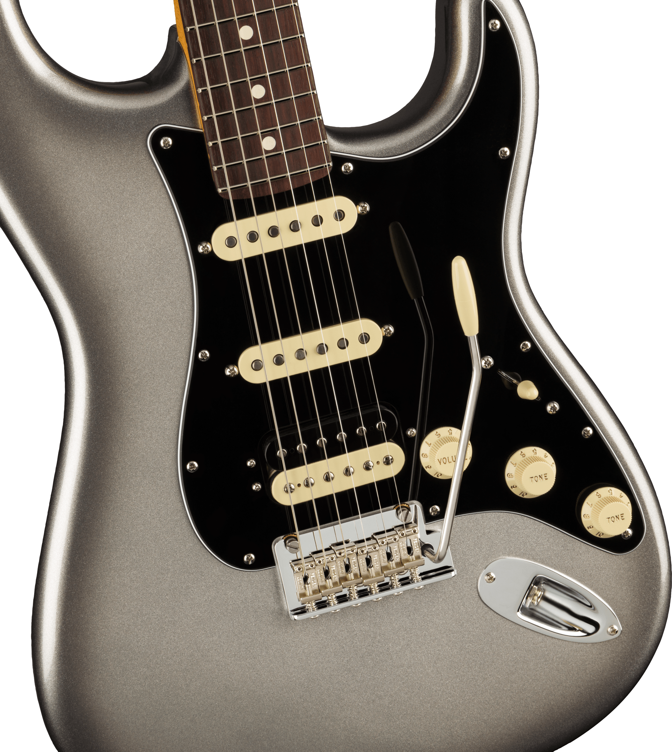 Fender® American Professional II Stratocaster® HSS, Rosewood Fingerboard, Mercury