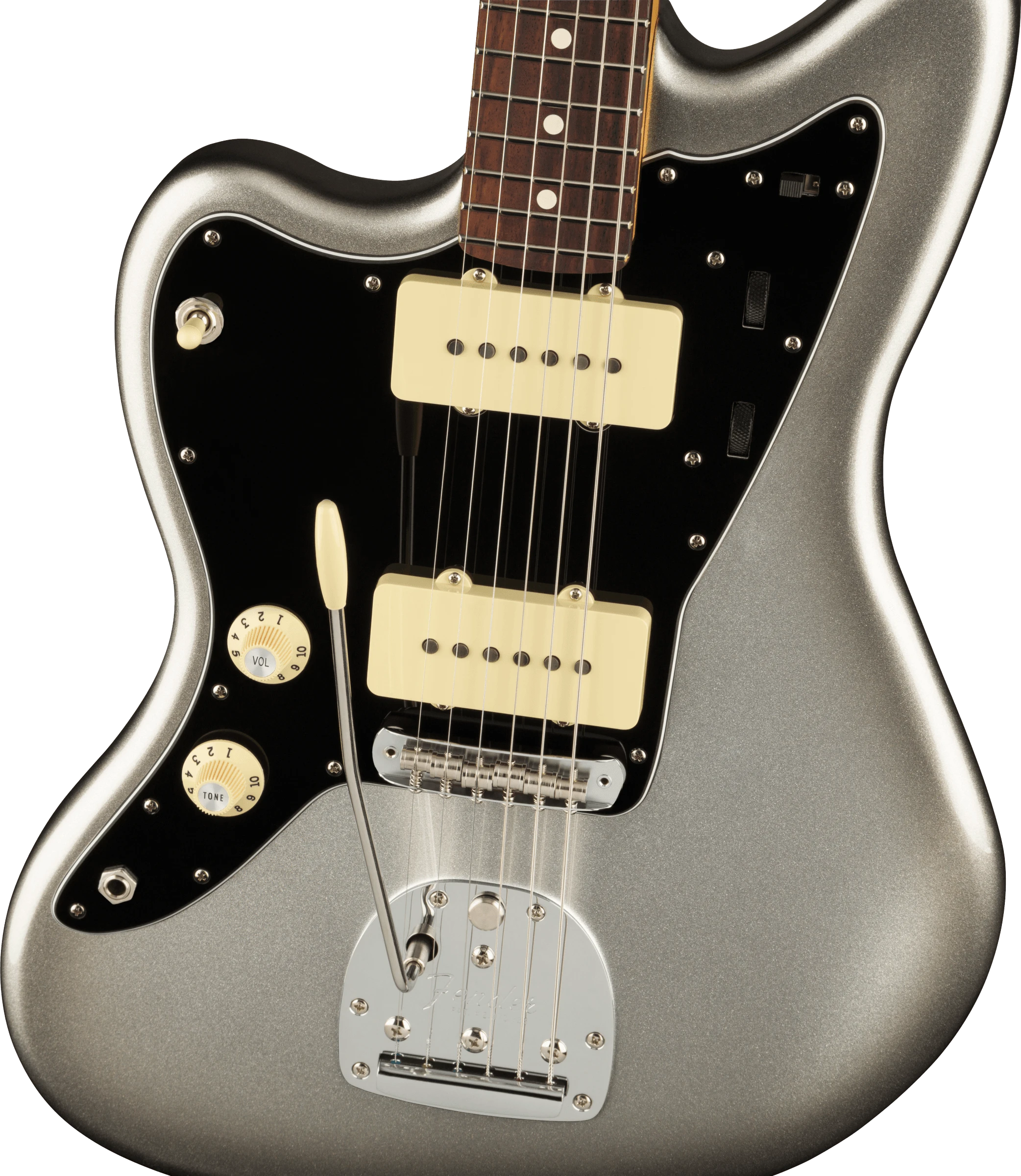 Fender® American Professional II Jazzmaster® Left-Hand, Rosewood Fingerboard, Mercury