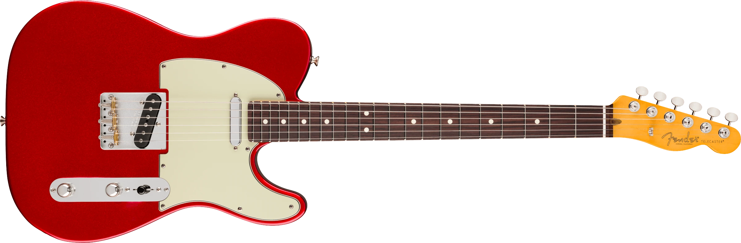 Fender® Limited Edition American Professional Classic Telecaster® featuring the Fender® Silent System™, Rosewood Fingerboard, Candy Apple Red