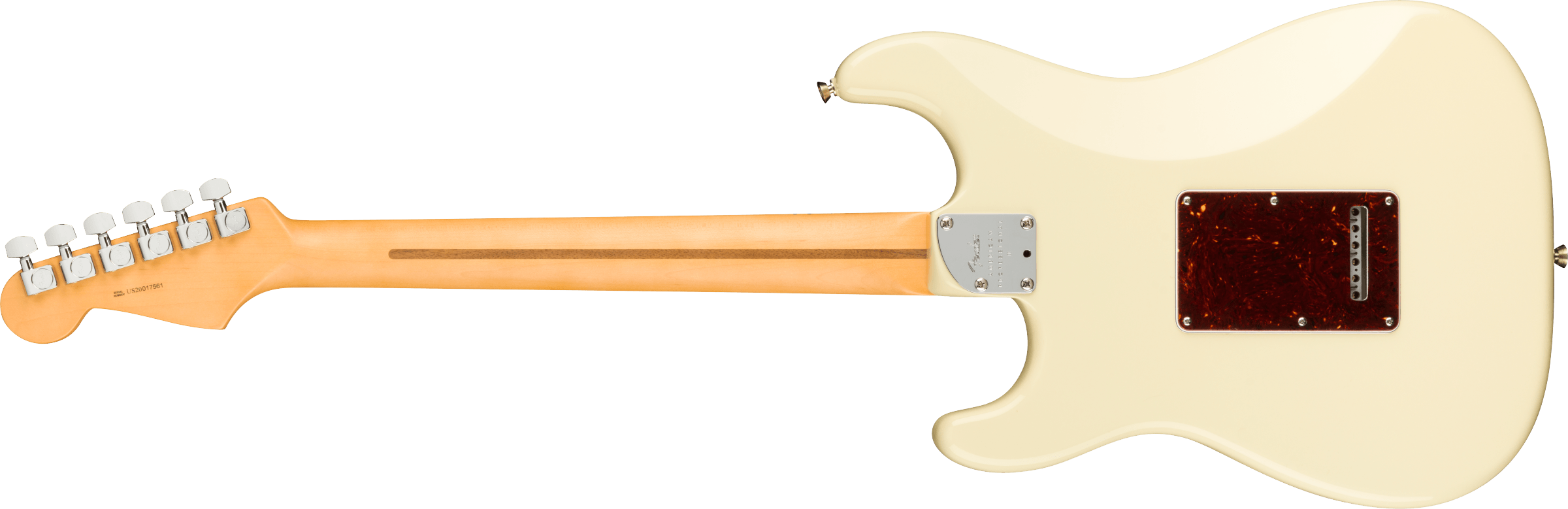 Fender® American Professional II Stratocaster® HSS, Maple Fingerboard, Olympic White