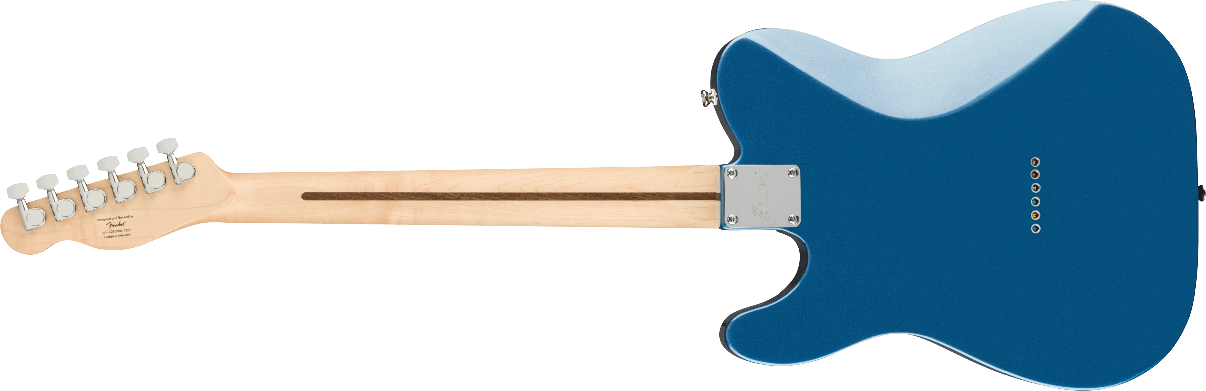 Squier® Affinity Series® Telecaster®, Laurel Fingerboard, White Pickguard, Lake Placid Blue