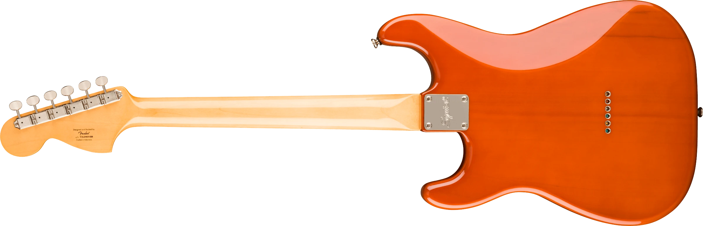 Squier® Classic Vibe™ '70s Stratocaster® HT HSS, Laurel Fingerboard, Black Pickguard, Mocha