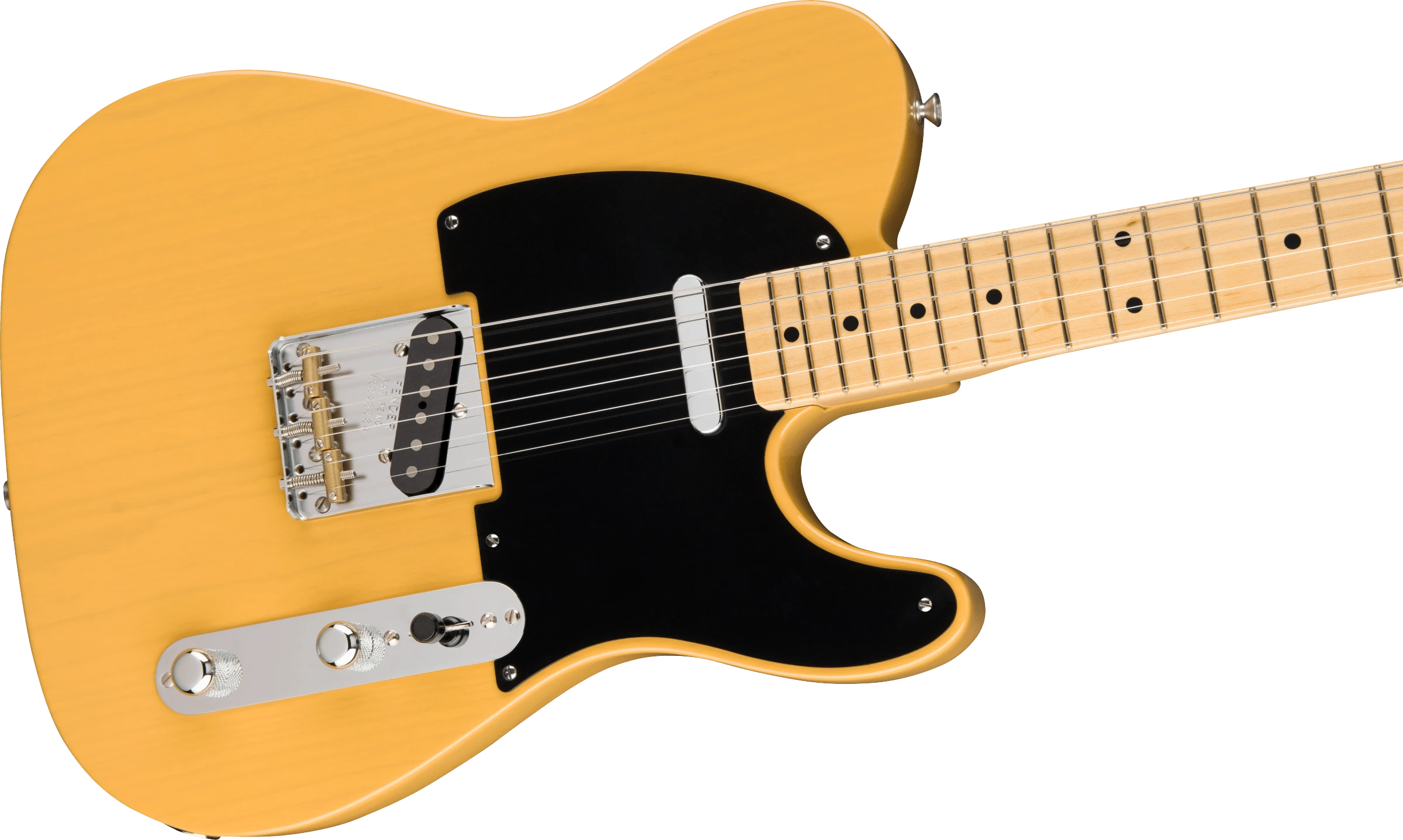 Fender® American Original '50s Telecaster®, Maple Fingerboard, Butterscotch Blonde