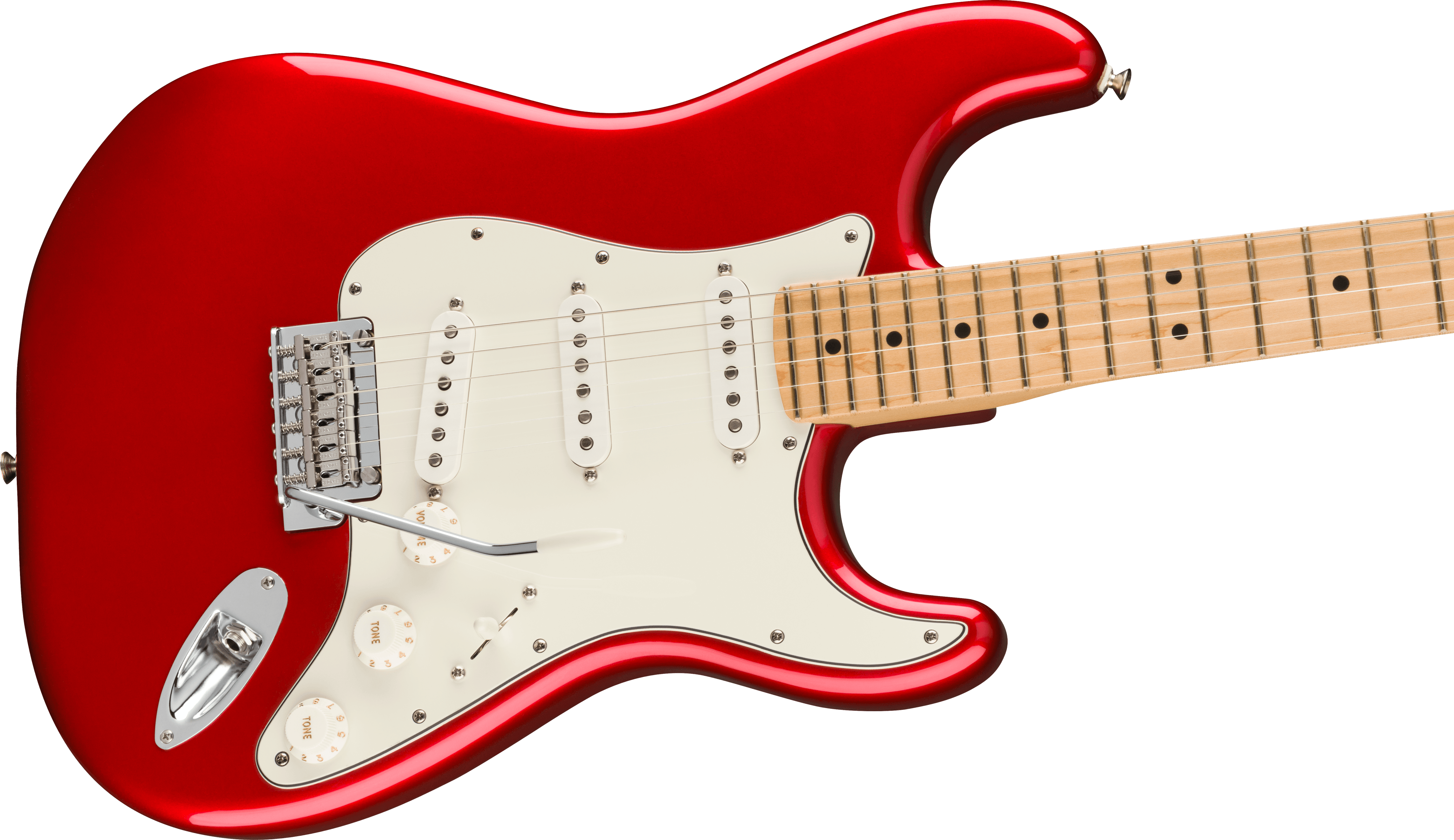 Fender® Player Stratocaster®, Maple Fingerboard, Candy Apple Red