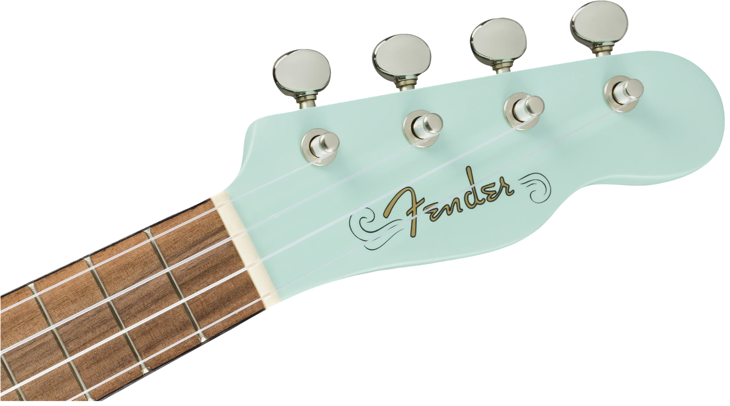Fender® Venice Soprano Uke, Walnut Fingerboard, Daphne Blue