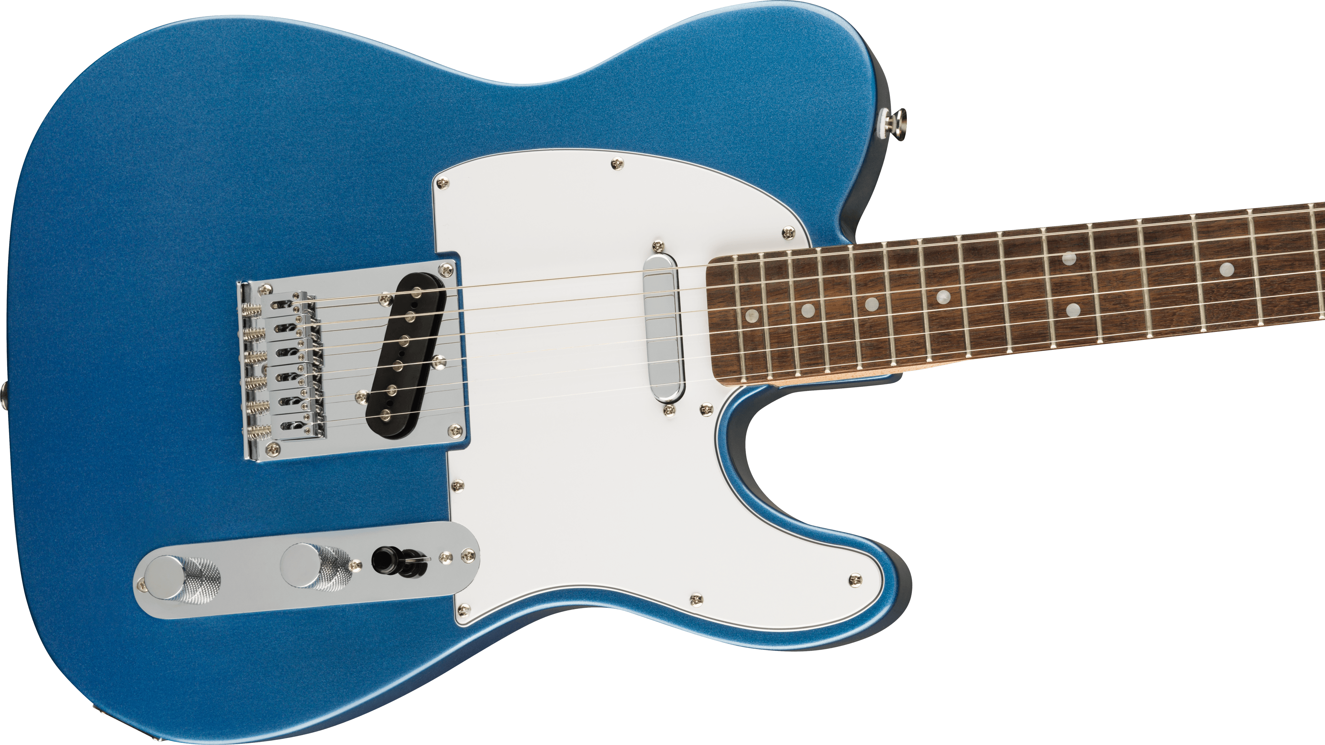 Squier® Affinity Series® Telecaster®, Laurel Fingerboard, White Pickguard, Lake Placid Blue