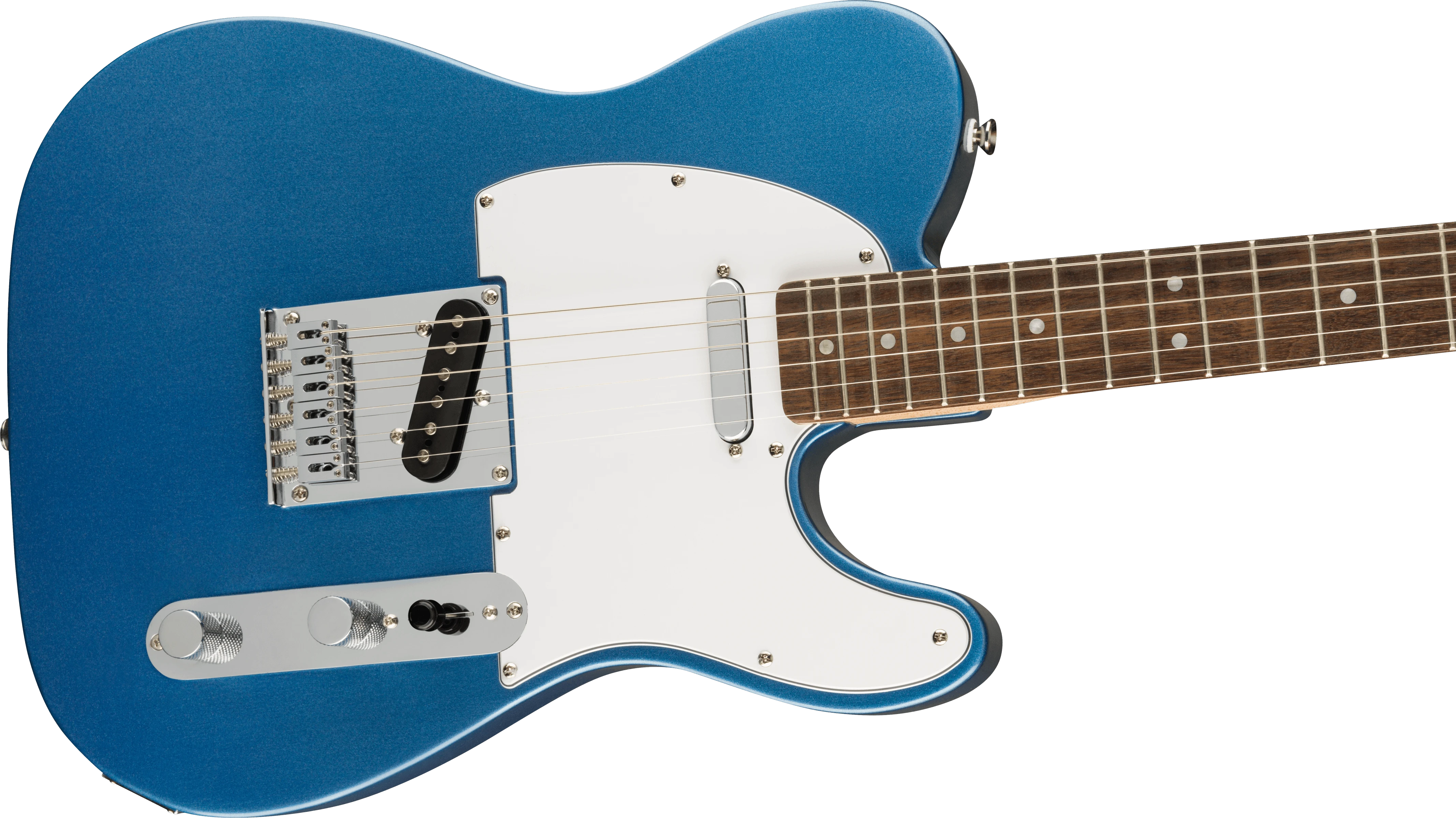 Squier® Affinity Series® Telecaster®, Laurel Fingerboard, White Pickguard, Lake Placid Blue
