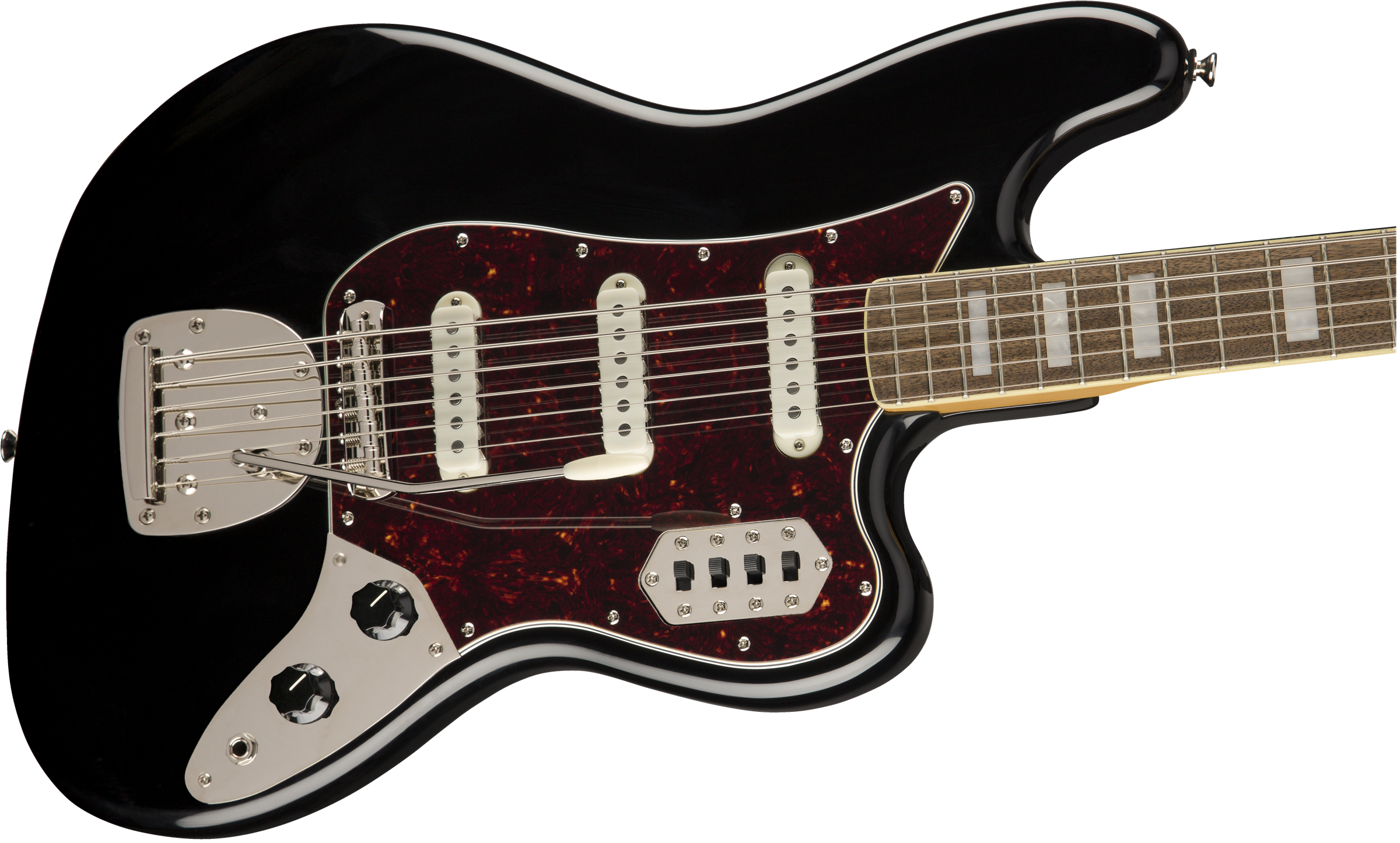 Squier® Classic Vibe Bass VI, Laurel Fingerboard, Black