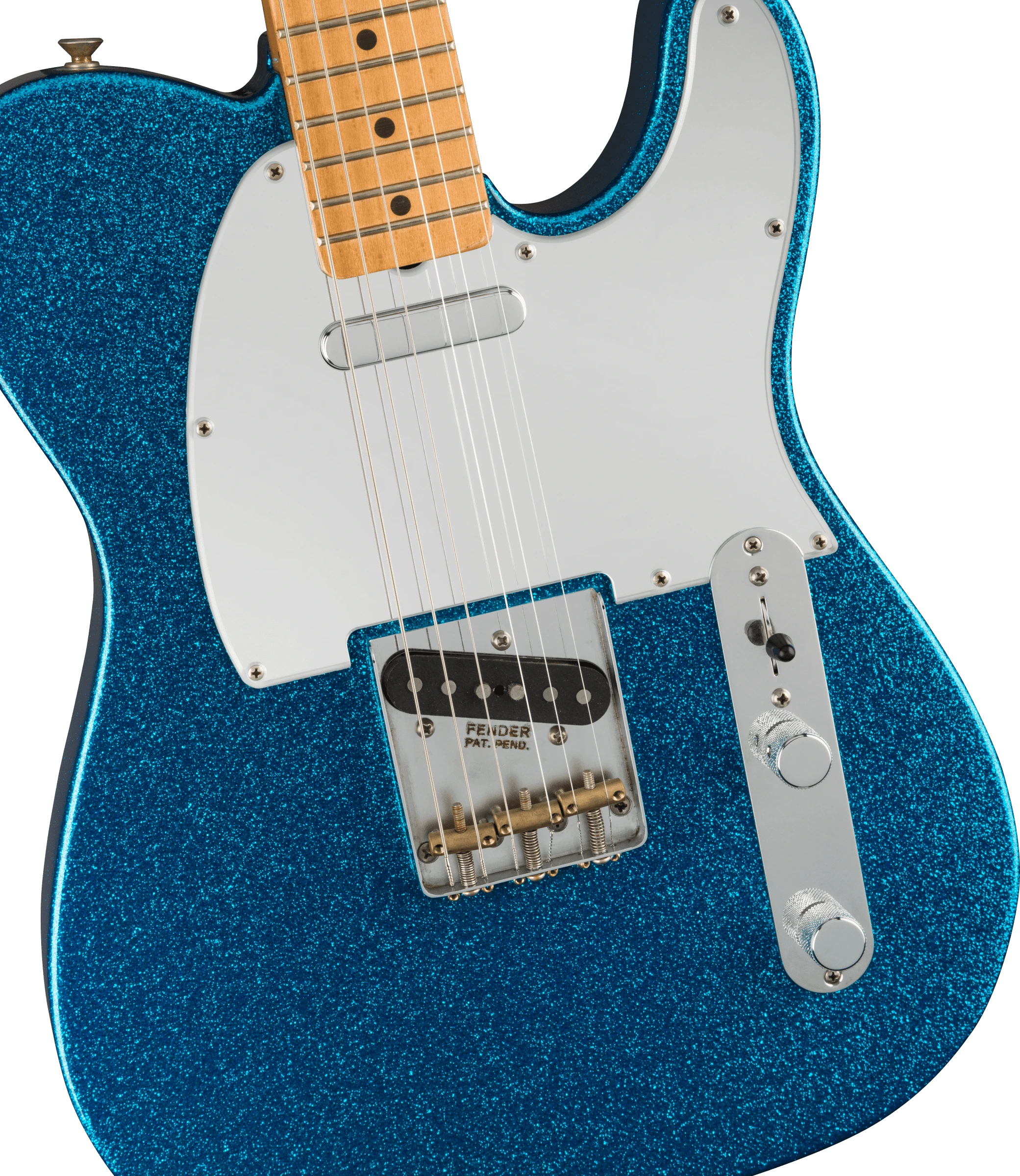 Fender® J Mascis Telecaster®, Maple Fingerboard, Bottle Rocket Blue Flake