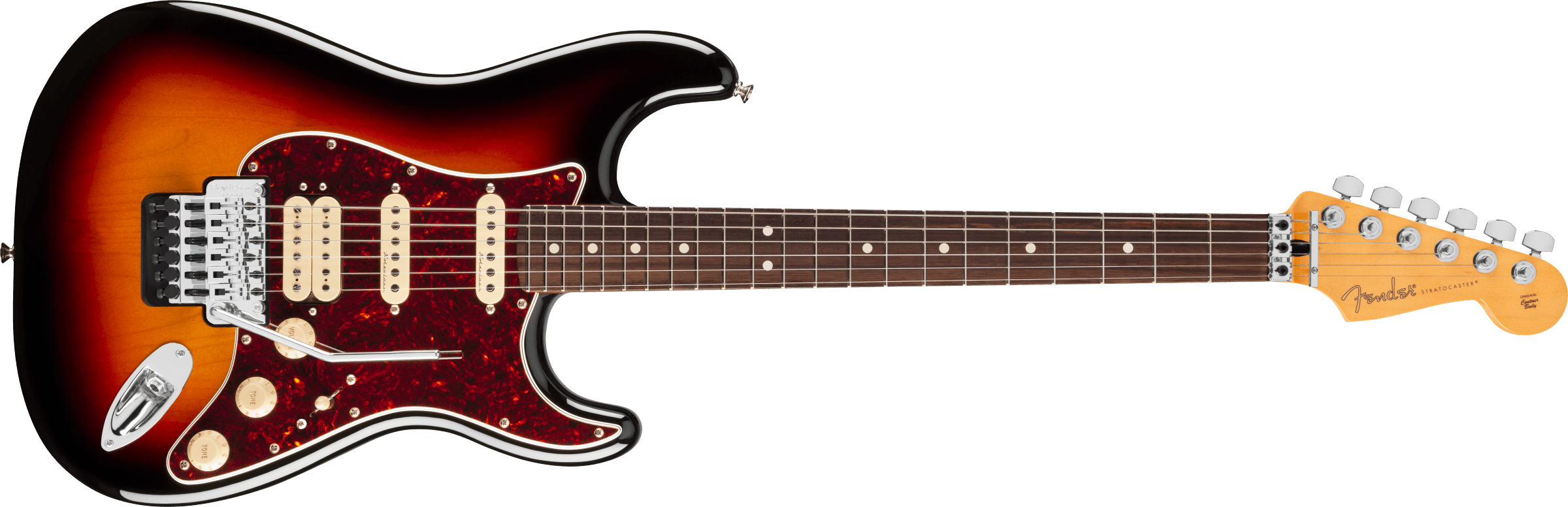 Fender® Player II Modified Stratocaster® HSS Floyd Rose®, Rosewood Fingerboard, 3-Color Sunburst