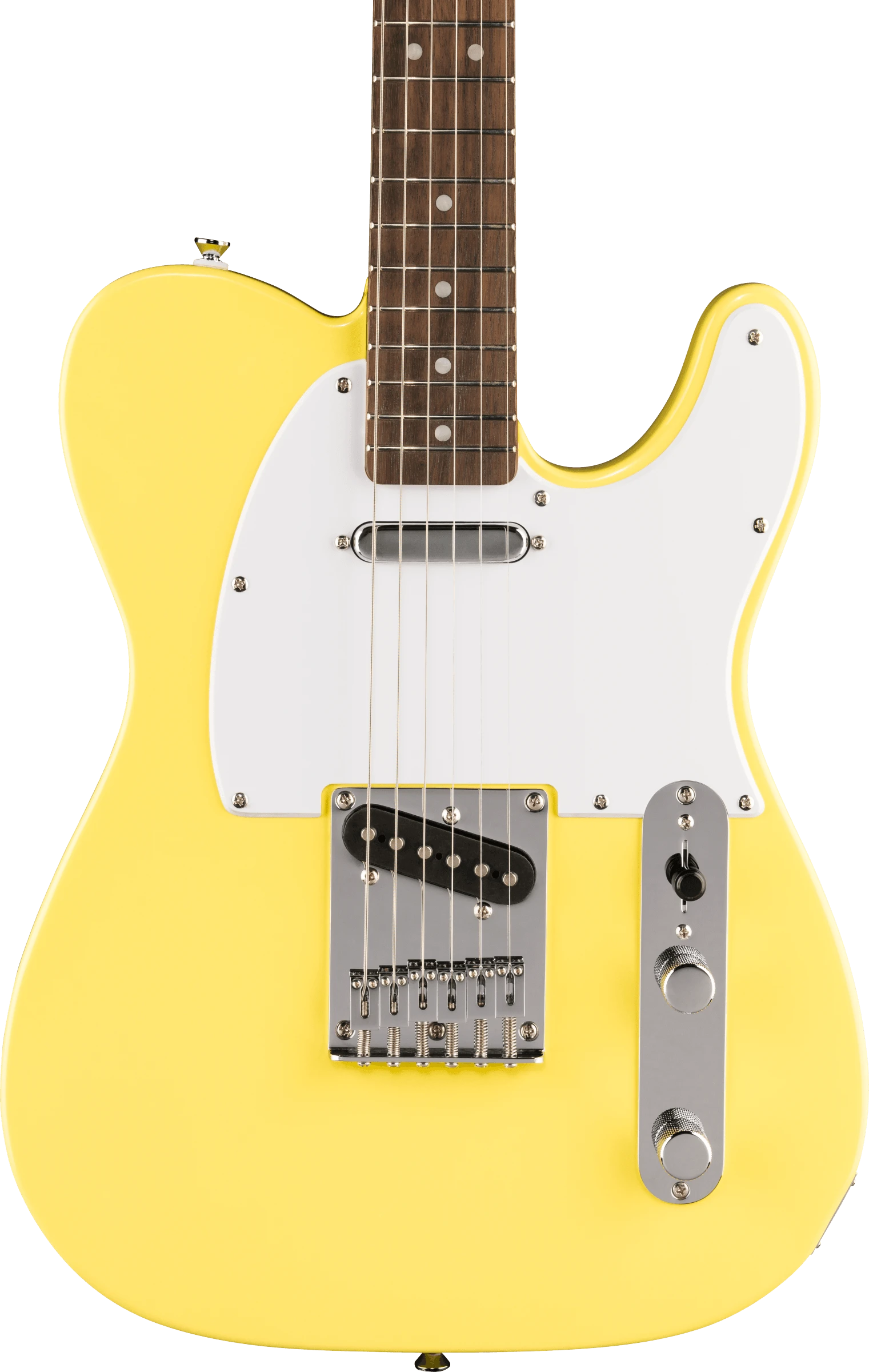 Squier® Sonic® Telecaster®, Laurel Fingerboard, White Pickguard, Canary Yellow