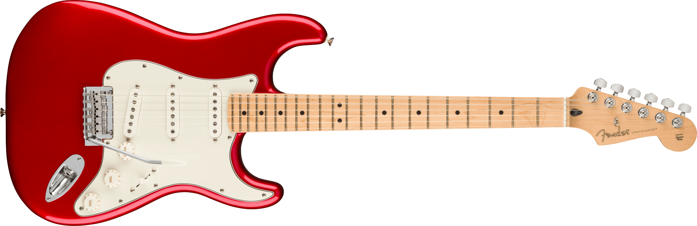 Fender® Player Stratocaster®, Maple Fingerboard, Candy Apple Red