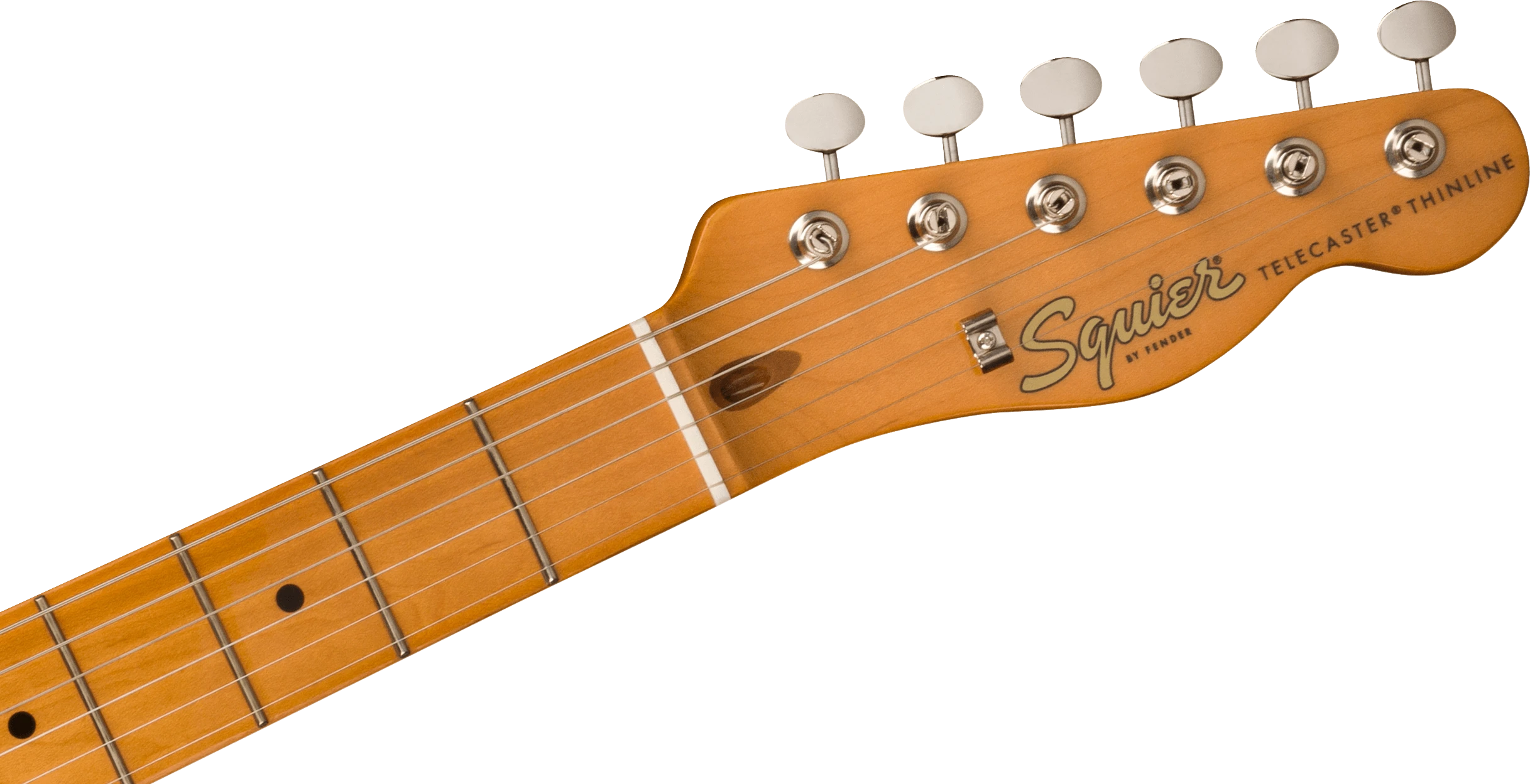 Squier® FSR Classic Vibe '60s Telecaster® Thinline, Maple Fingerboard, Gold Anodized Pickguard, Desert Sand