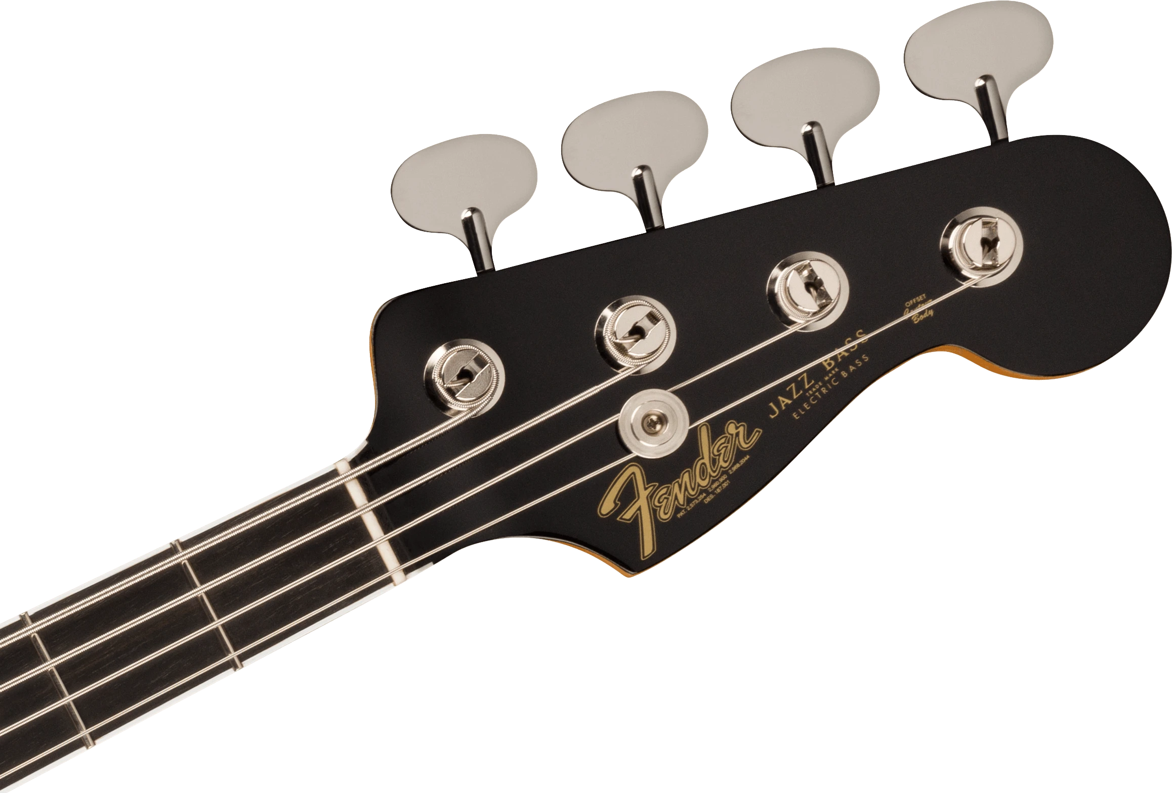 Fender® Gold Foil Jazz Bass®, Ebony Fingerboard, 2-Color Sunburst