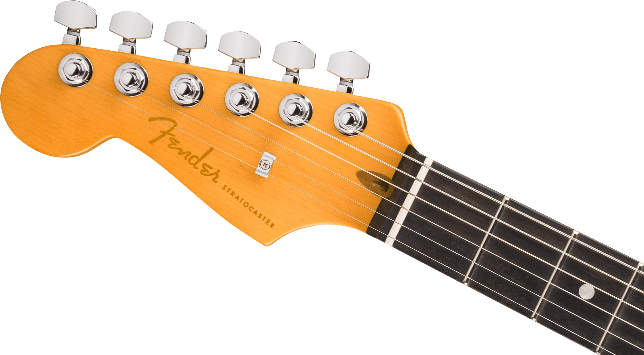Fender® American Ultra II Stratocaster® Left-Hand, Ebony Fingerboard, Texas Tea
