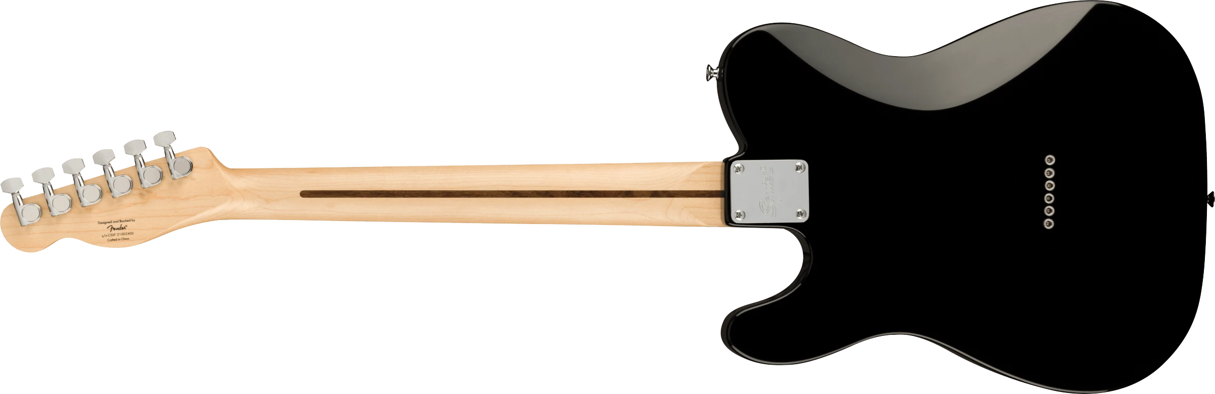 Squier® FSR Affinity Series® Telecaster®, Laurel Fingerboard, Tortoiseshell Pickguard, Black