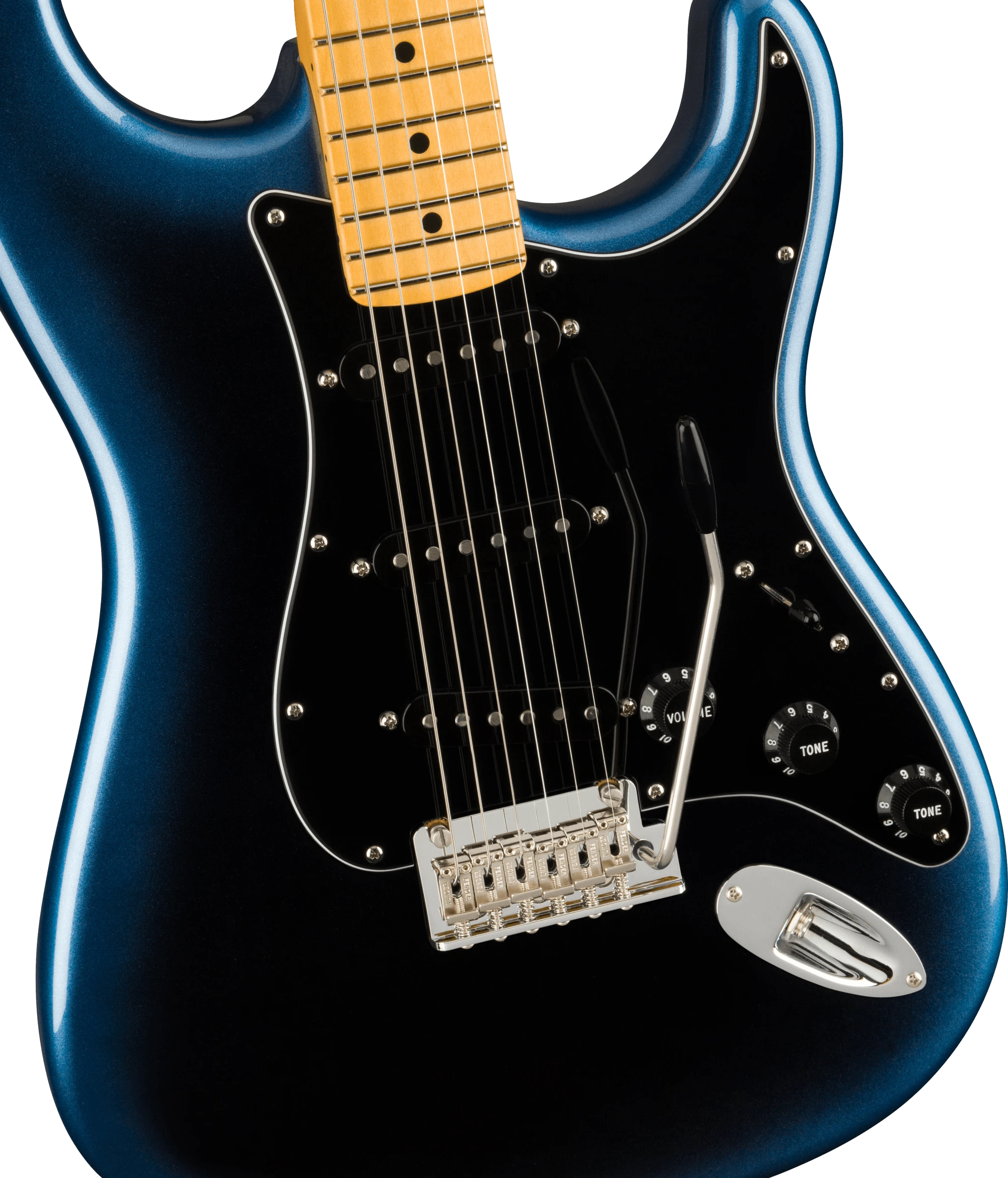 Fender® American Professional II Stratocaster®, Maple Fingerboard, Dark Night