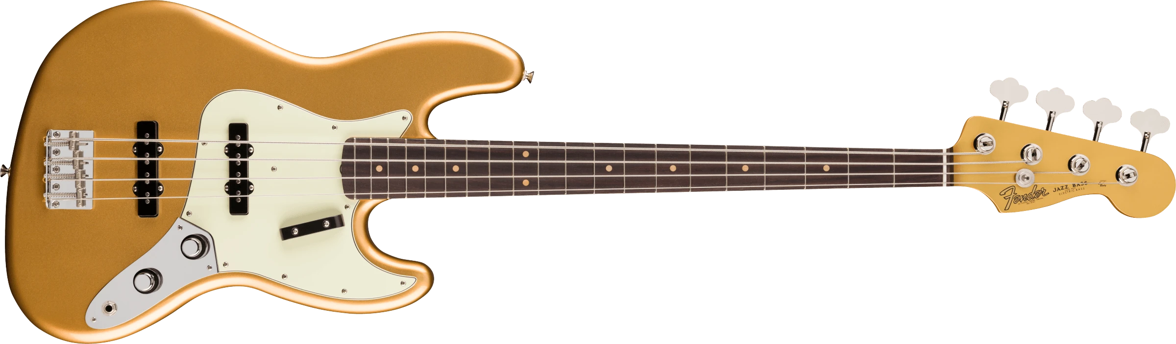 Fender® Vintera® III Early '60s Jazz Bass®, Rosewood Fingerboard, Aztec Gold