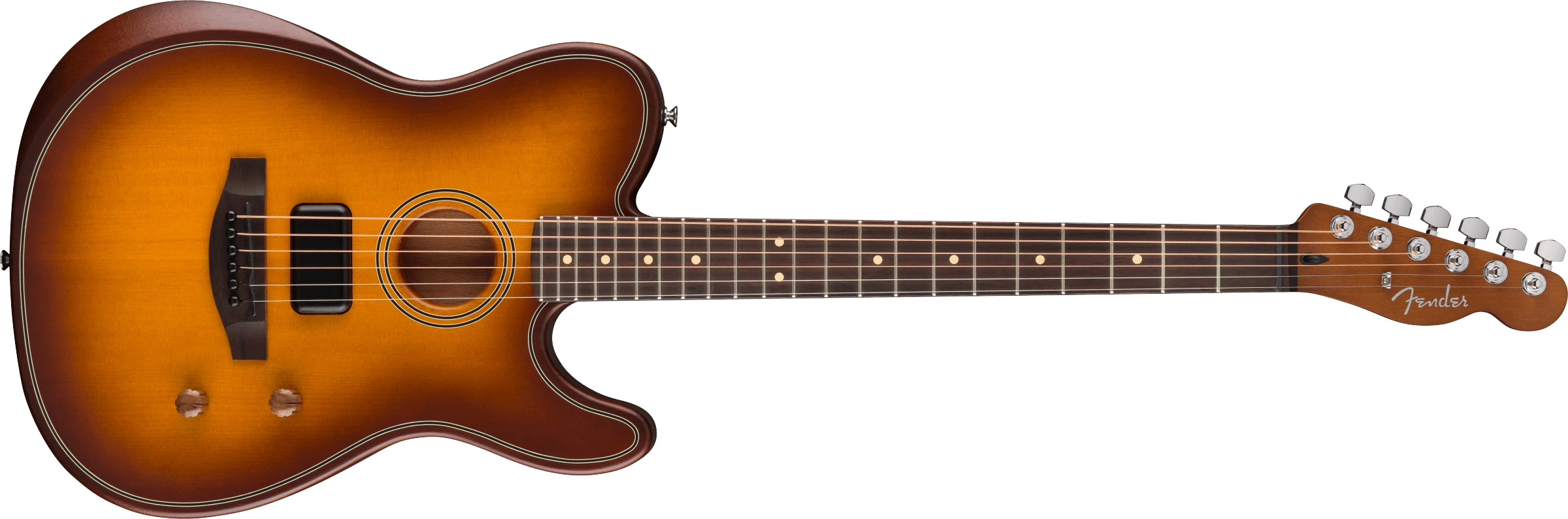 Fender® Acoustasonic® Standard Telecaster®, Honey Burst