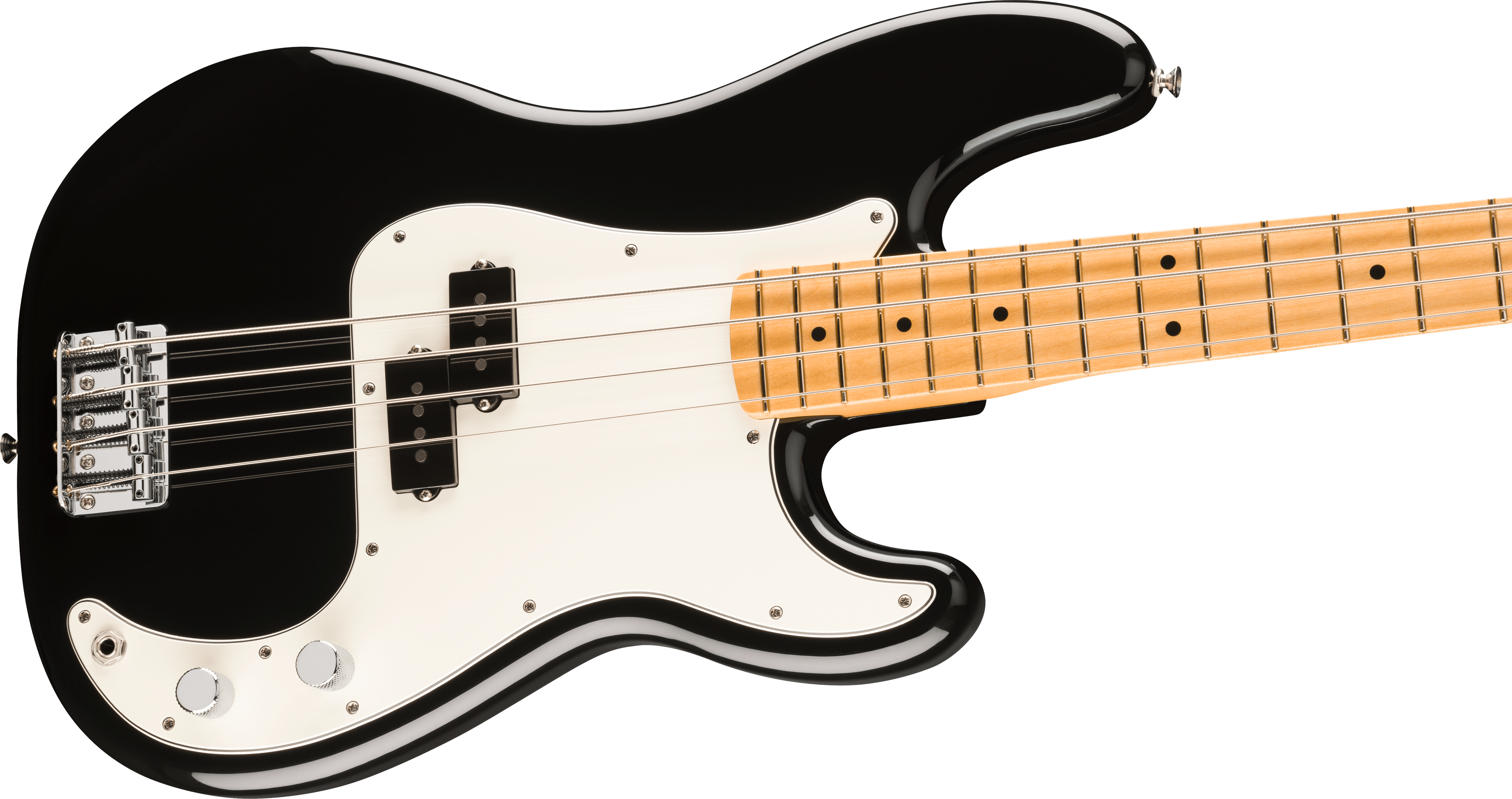 Fender® Player II Precision Bass®, Maple Fingerboard, Black
