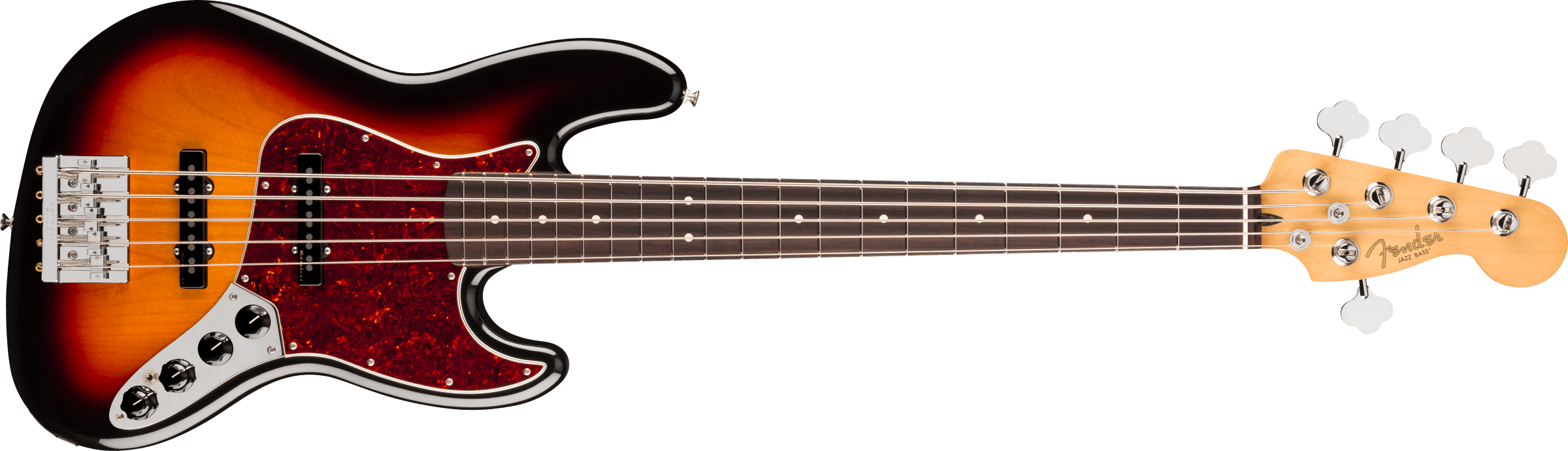 Fender® Player II Modified Active Jazz Bass® V, Rosewood Fingerboard, 3-Color Sunburst