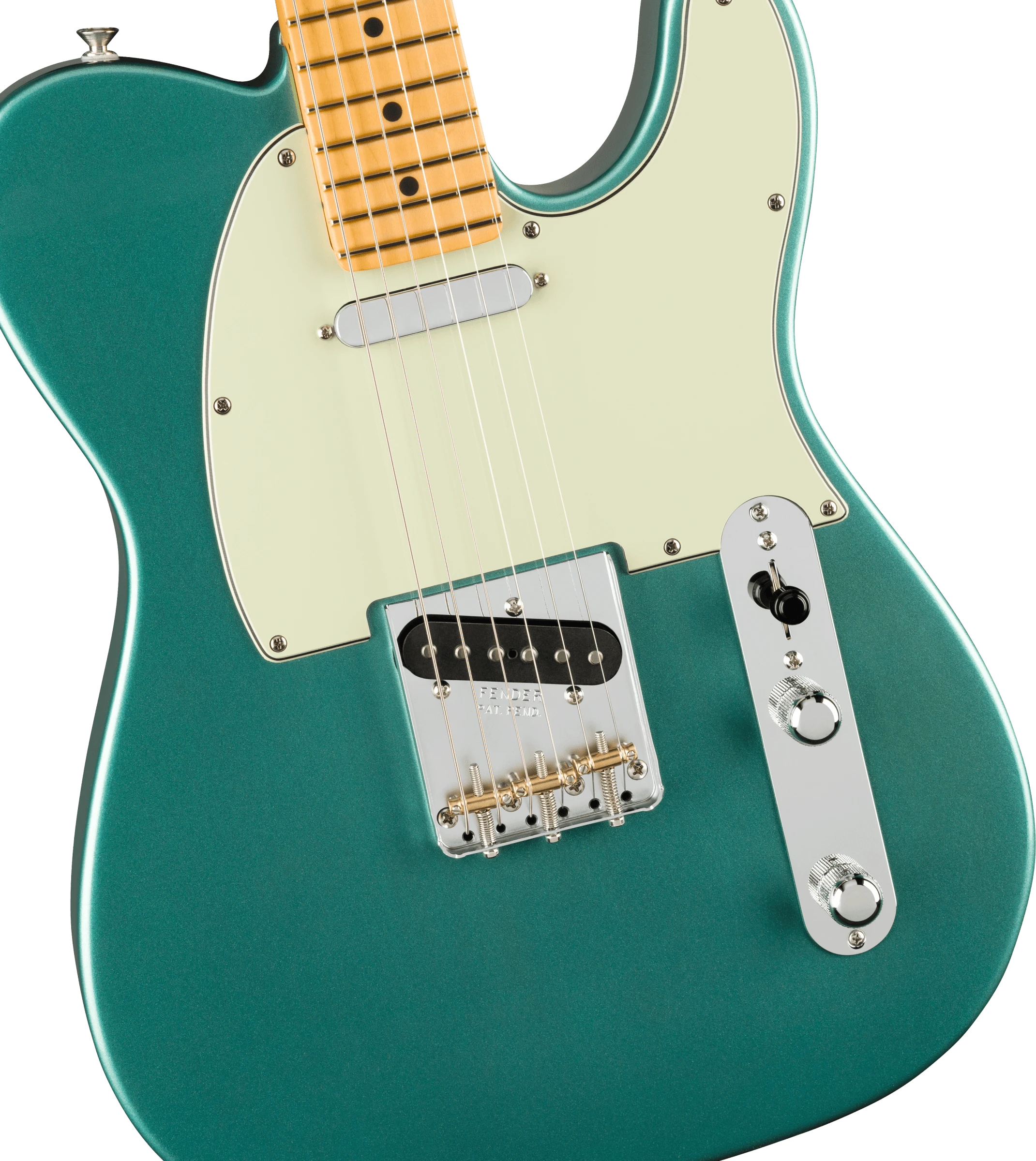 Fender® American Professional Classic Telecaster®, Maple Fingerboard, Faded Sherwood Green Metallic