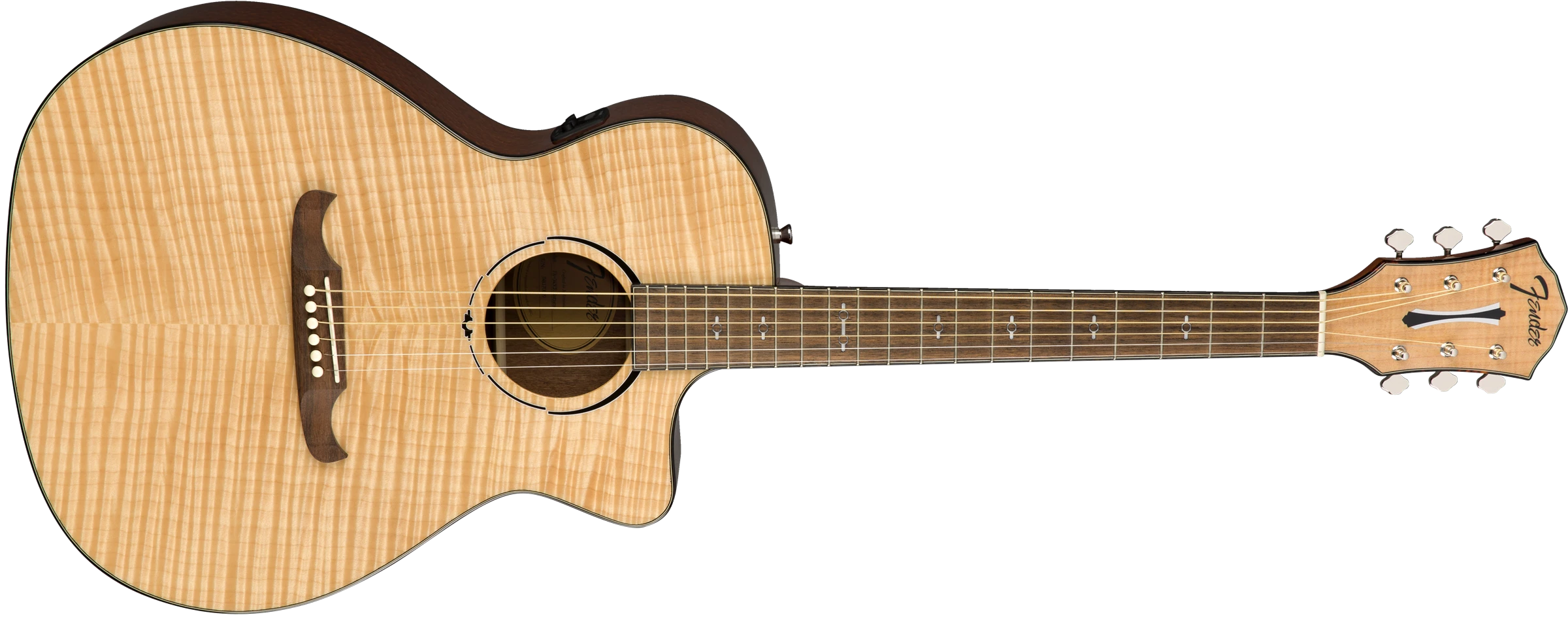 Fender® FA-345CE Auditorium, Walnut Fingerboard, Natural