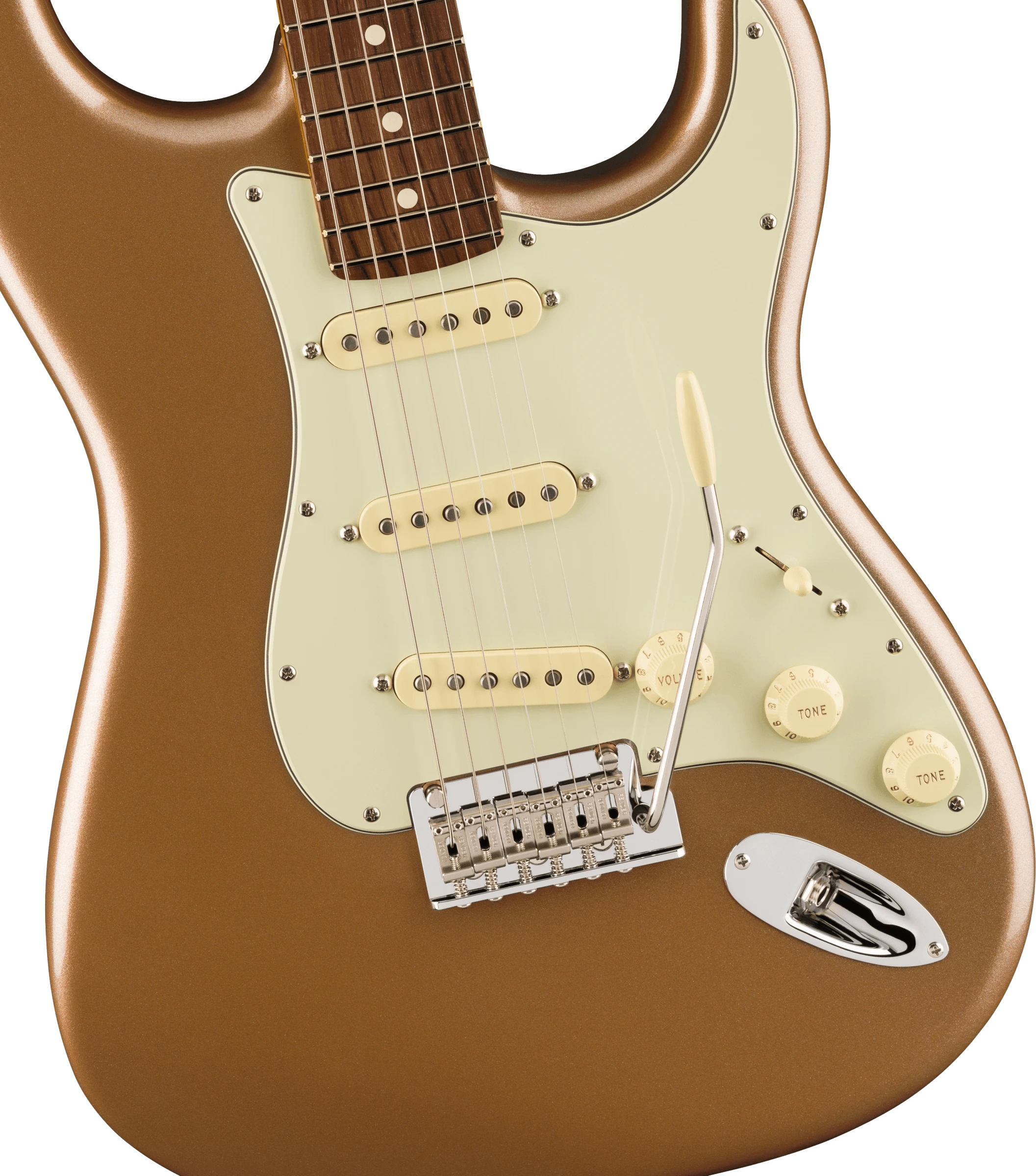 Fender® Limited Edition American Professional II Stratocaster®, Rosewood Fingerboard, Firemist Gold Metallic