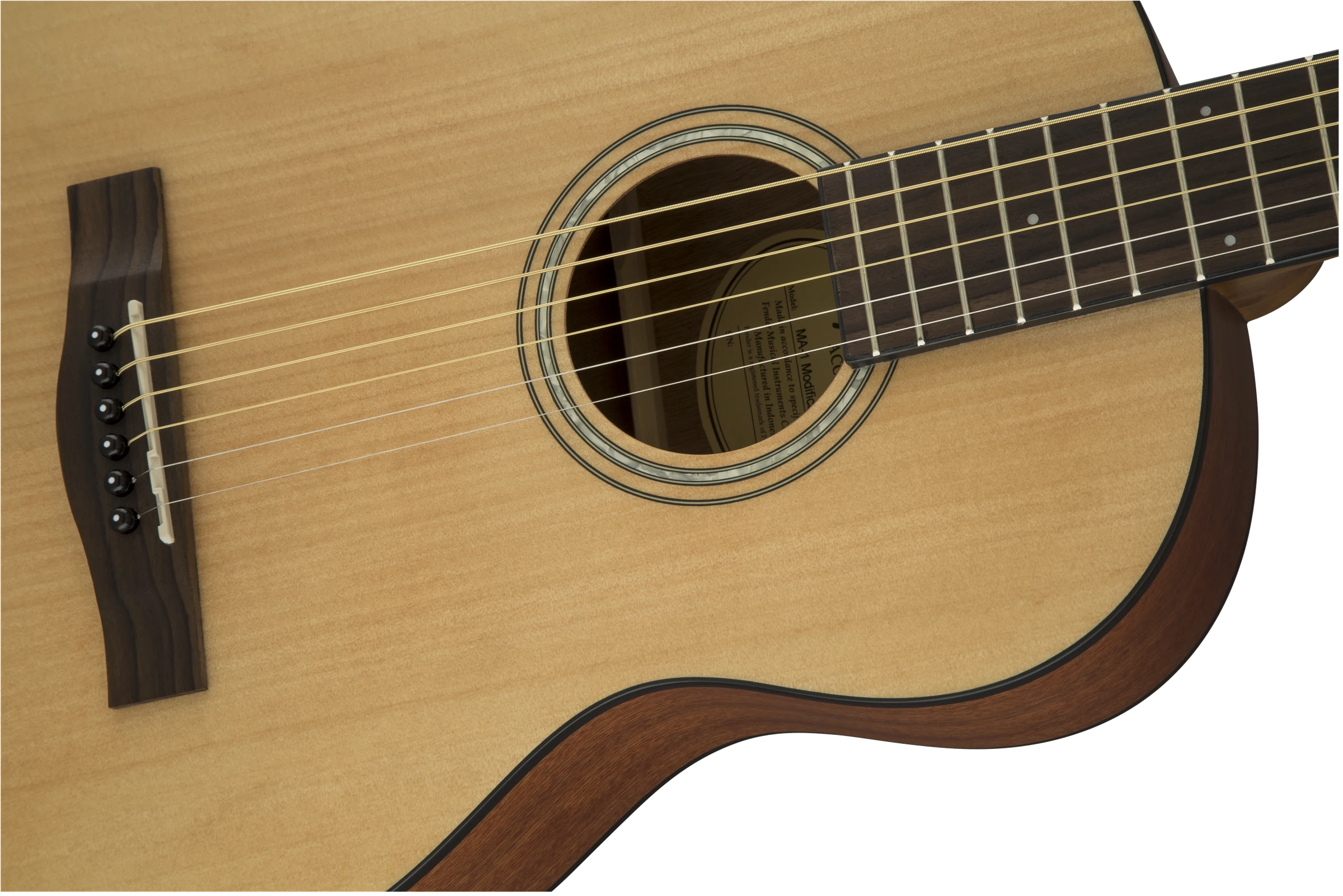 Fender® MA-1 3/4 Steel, Natural