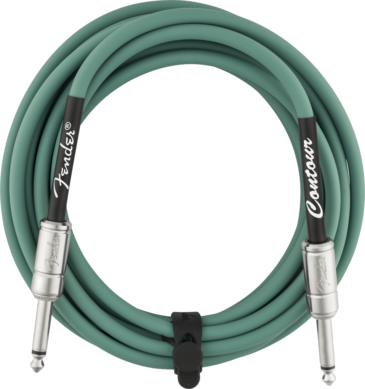 Fender® Contour™ Instrument Cable, Sherwood Green, 15'