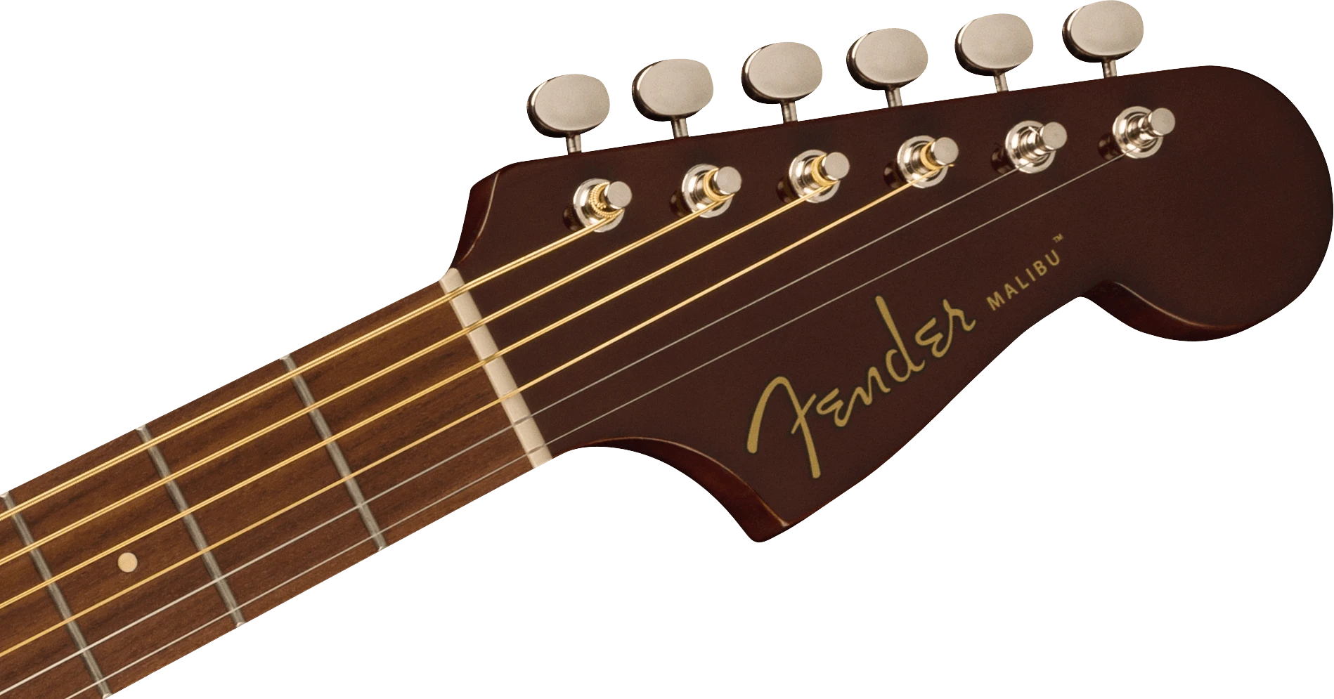 Fender® Malibu Player, Walnut Fingerboard, Gold Pickguard, Natural