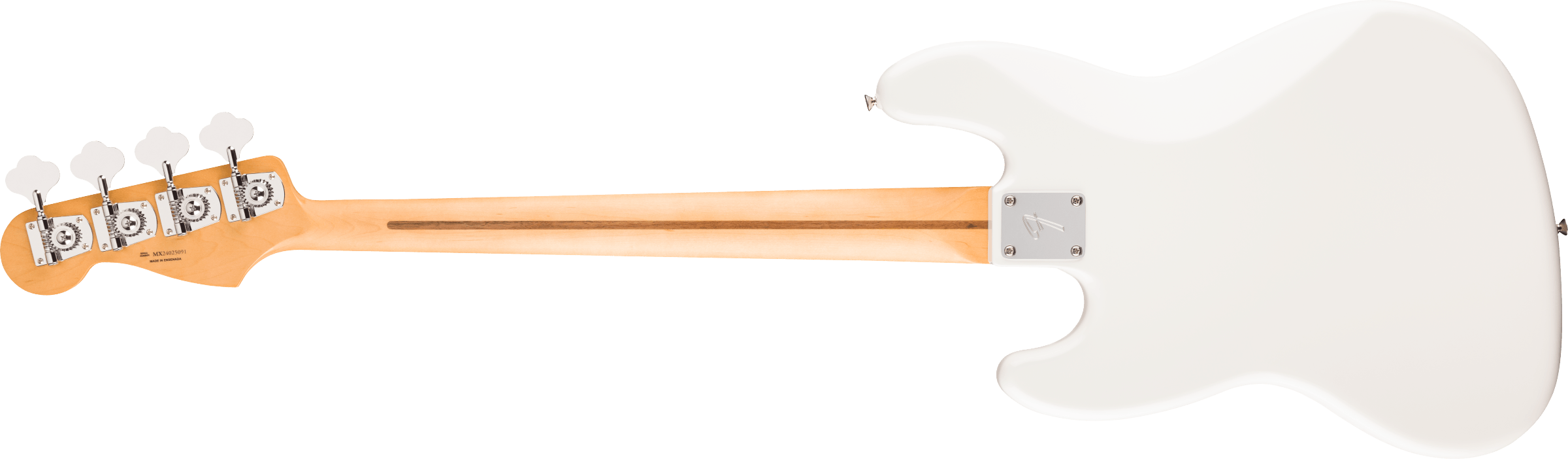 Fender® Player II Jazz Bass®, Maple Fingerboard, Polar White