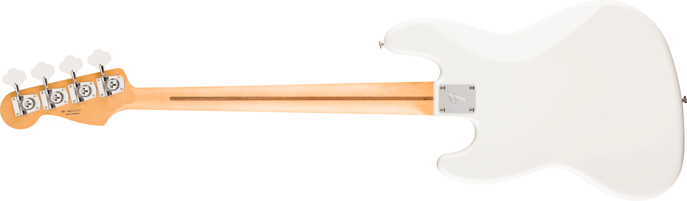 Fender® Player II Jazz Bass®, Maple Fingerboard, Polar White