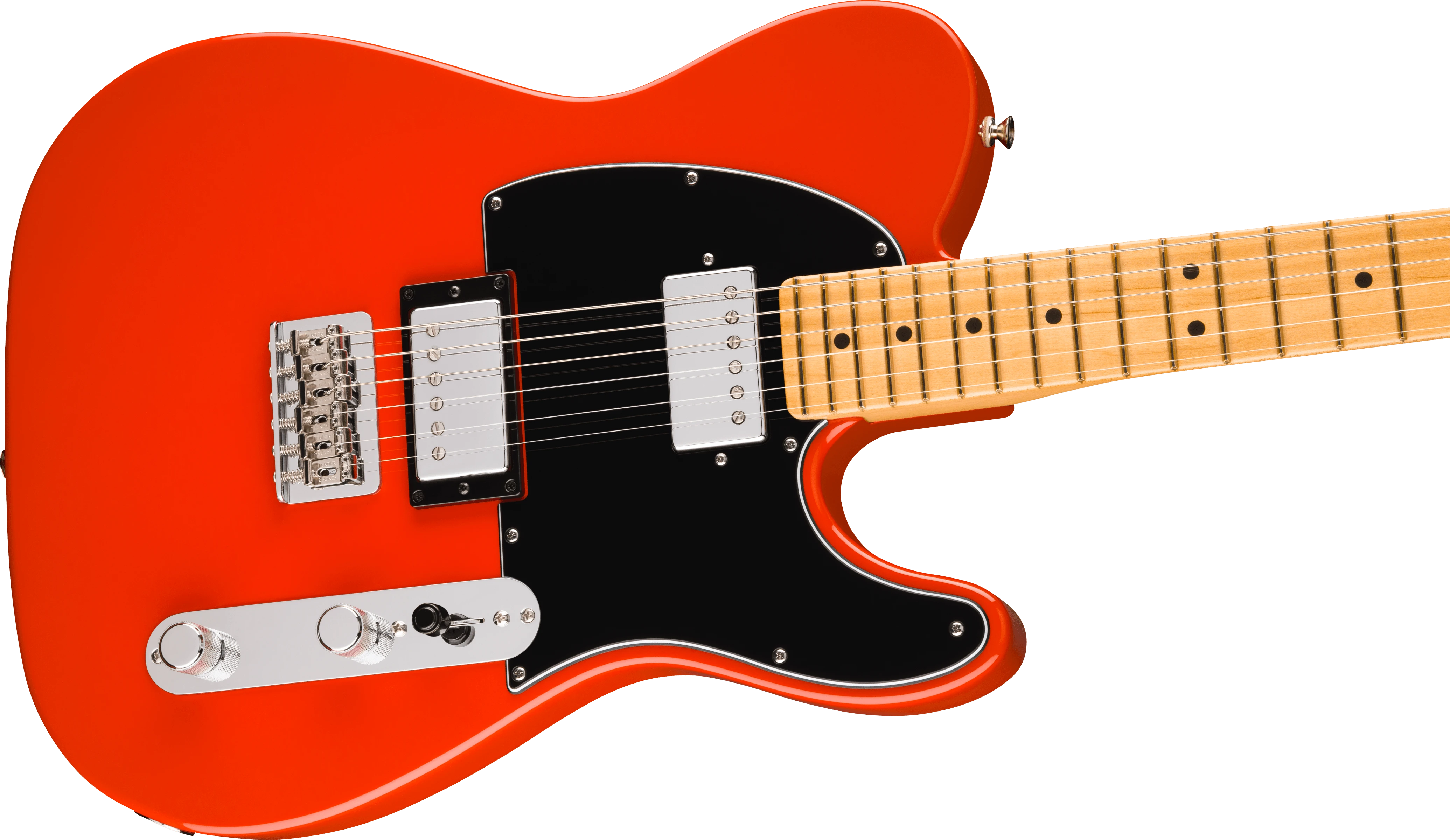 Fender® Player II Telecaster® HH, Maple Fingerboard, Coral Red