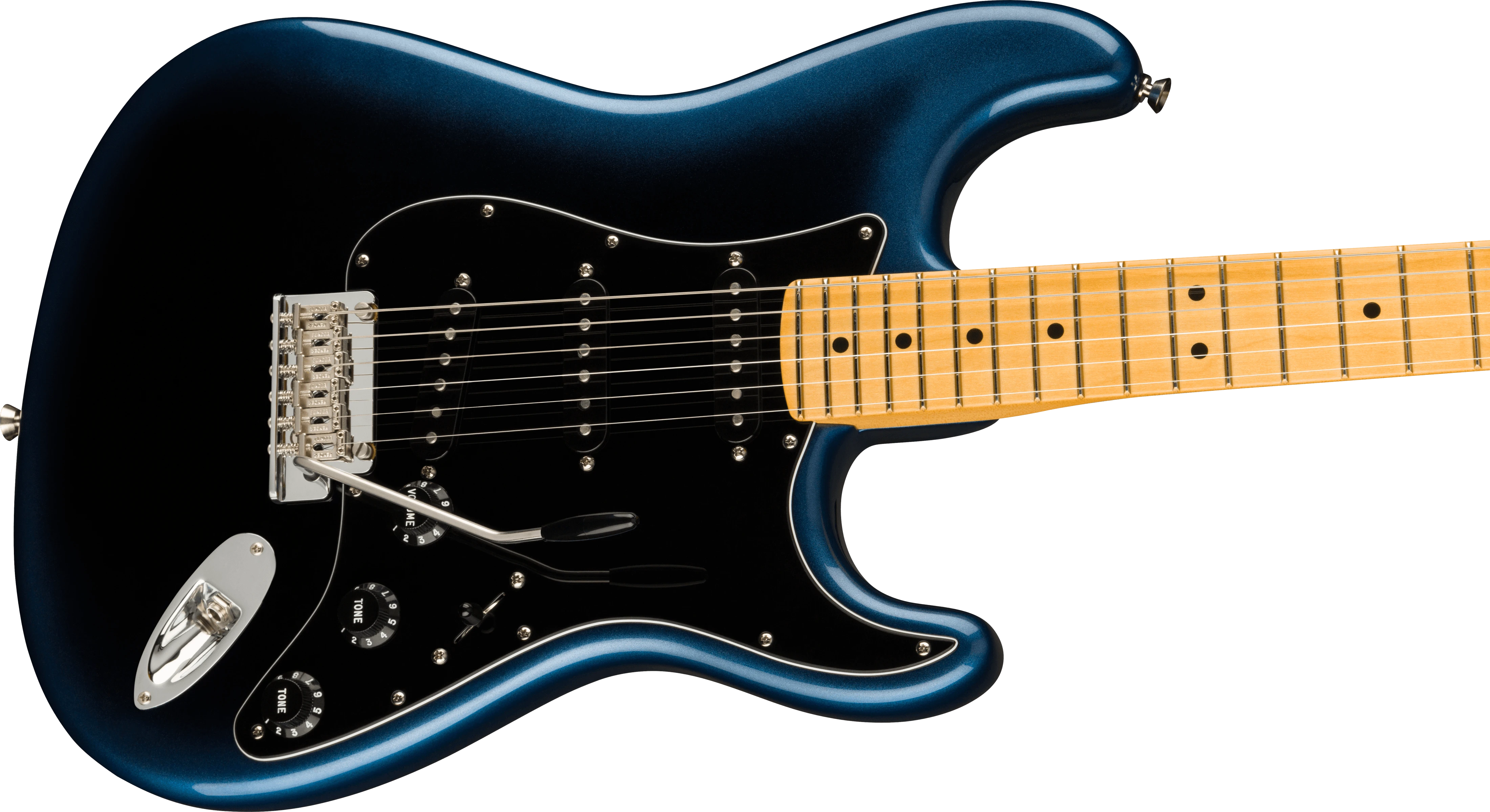 Fender® American Professional II Stratocaster®, Maple Fingerboard, Dark Night