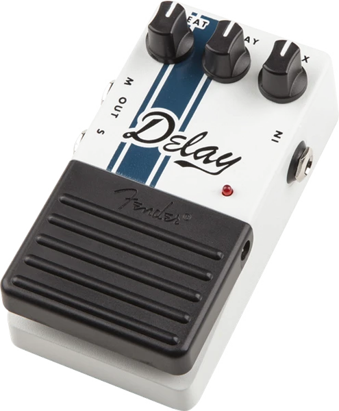 Fender® Delay Pedal, White