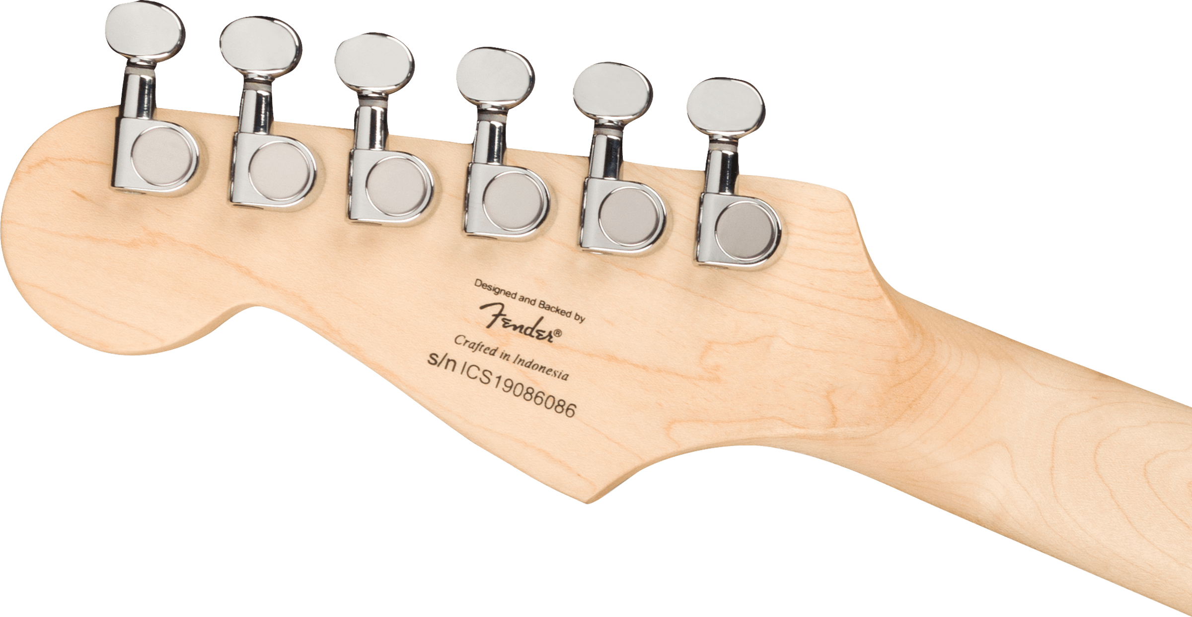 Squier® Mini Jazzmaster® HH, Maple Fingerboard, White Pickguard, Daphne Blue
