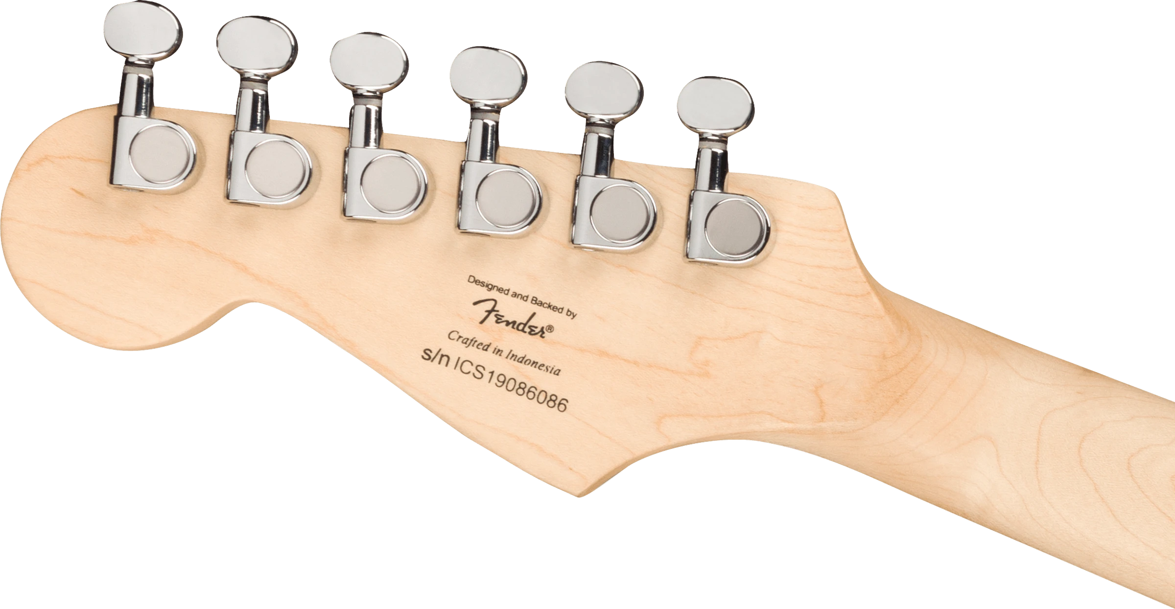 Squier® Mini Jazzmaster® HH, Maple Fingerboard, White Pickguard, Daphne Blue