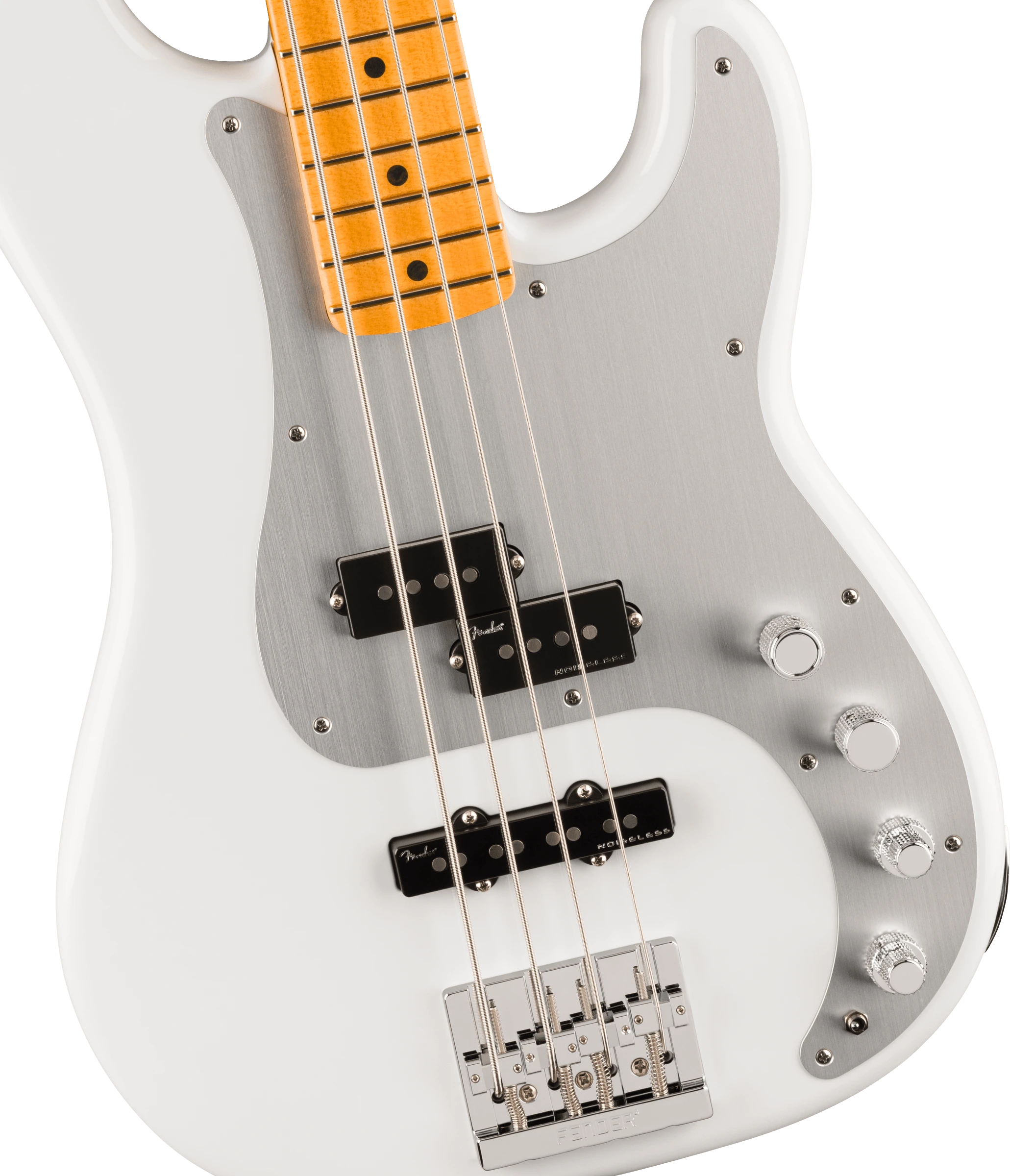 Fender® American Ultra II Precision Bass®, Maple Fingerboard, Avalanche