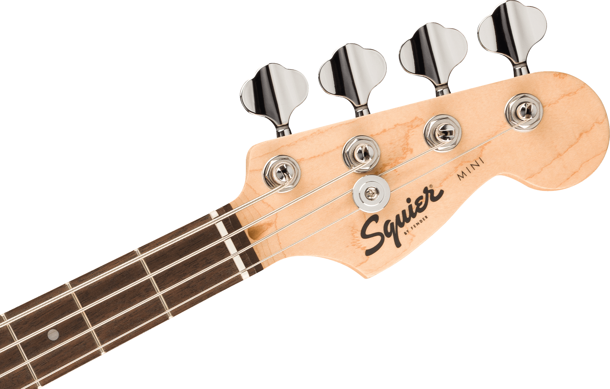 Squier® Mini Precision Bass®, Laurel Fingerboard, White Pickguard, 2-Color Sunburst
