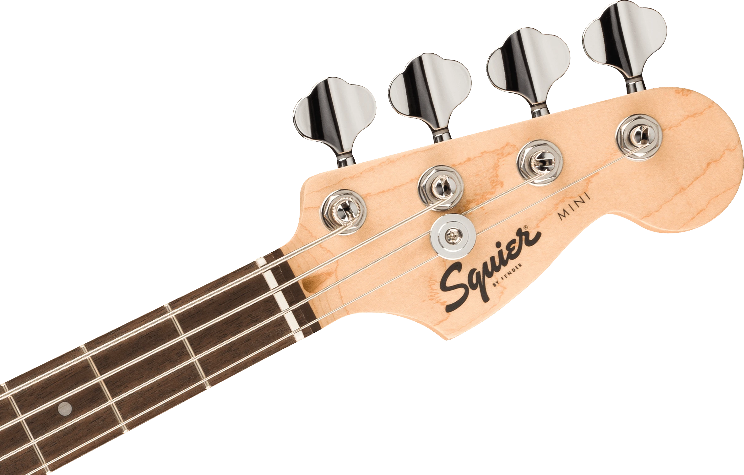 Squier® Mini Precision Bass®, Laurel Fingerboard, White Pickguard, 2-Color Sunburst