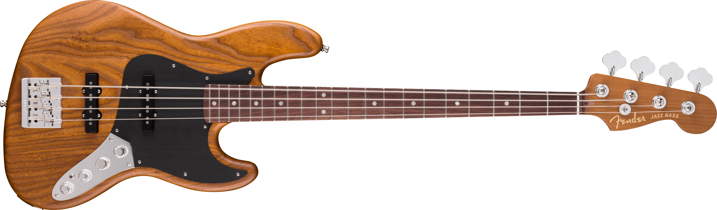 Fender® Limited Edition American Ultra II Jazz Bass®, Rosewood Fingerboard, Natural