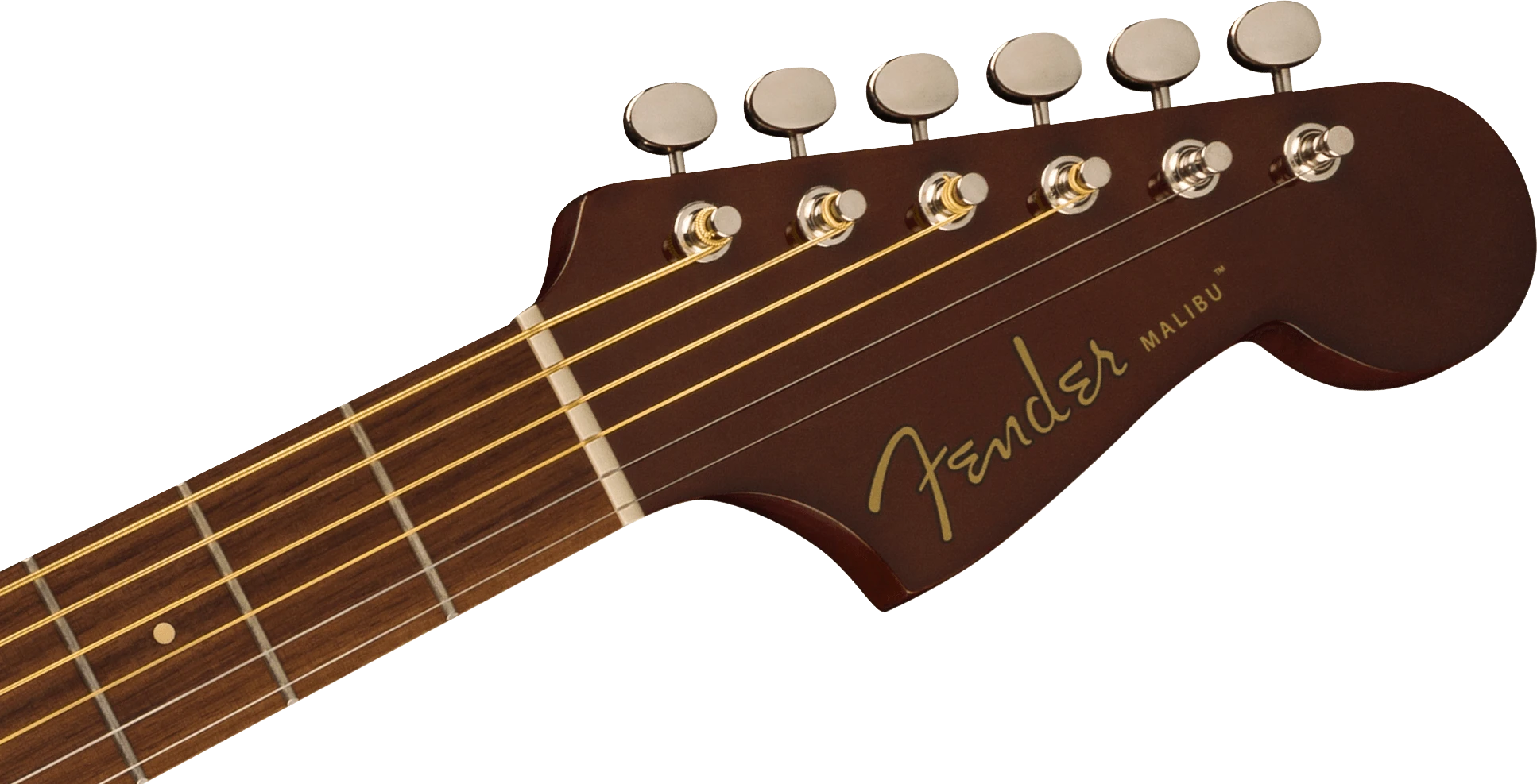 Fender® Malibu Player, Walnut Fingerboard, Gold Pickguard, Sunburst