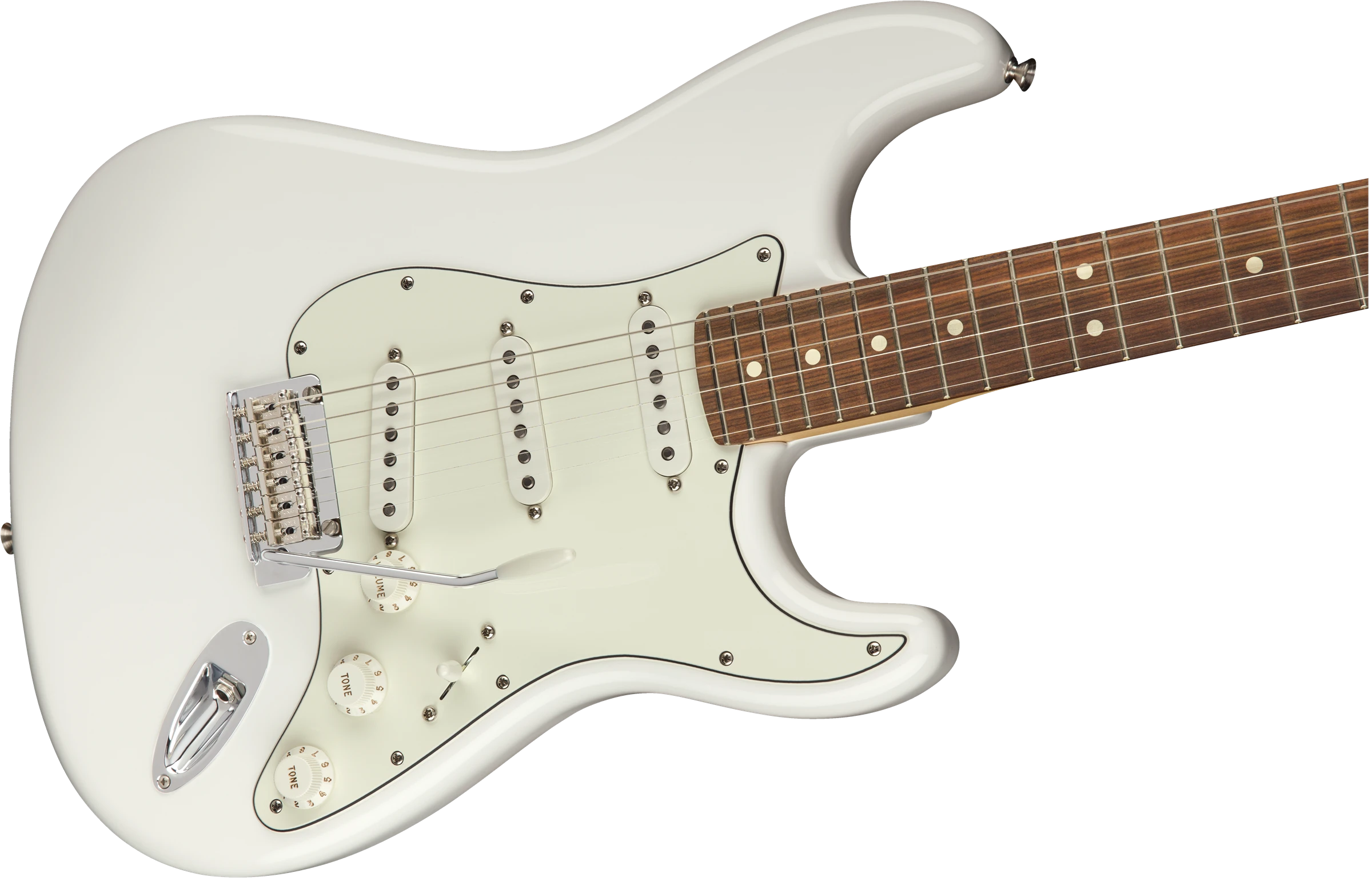 Fender® Player Stratocaster®, Pau Ferro Fingerboard, Polar White