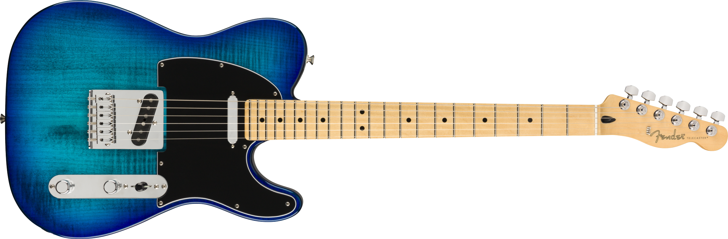 Fender® Limited Edition Player Telecaster® Plus Top, Maple Fingerboard, Blue Burst