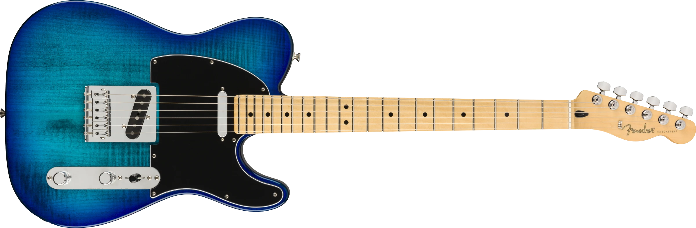 Fender® Limited Edition Player Telecaster® Plus Top, Maple Fingerboard, Blue Burst
