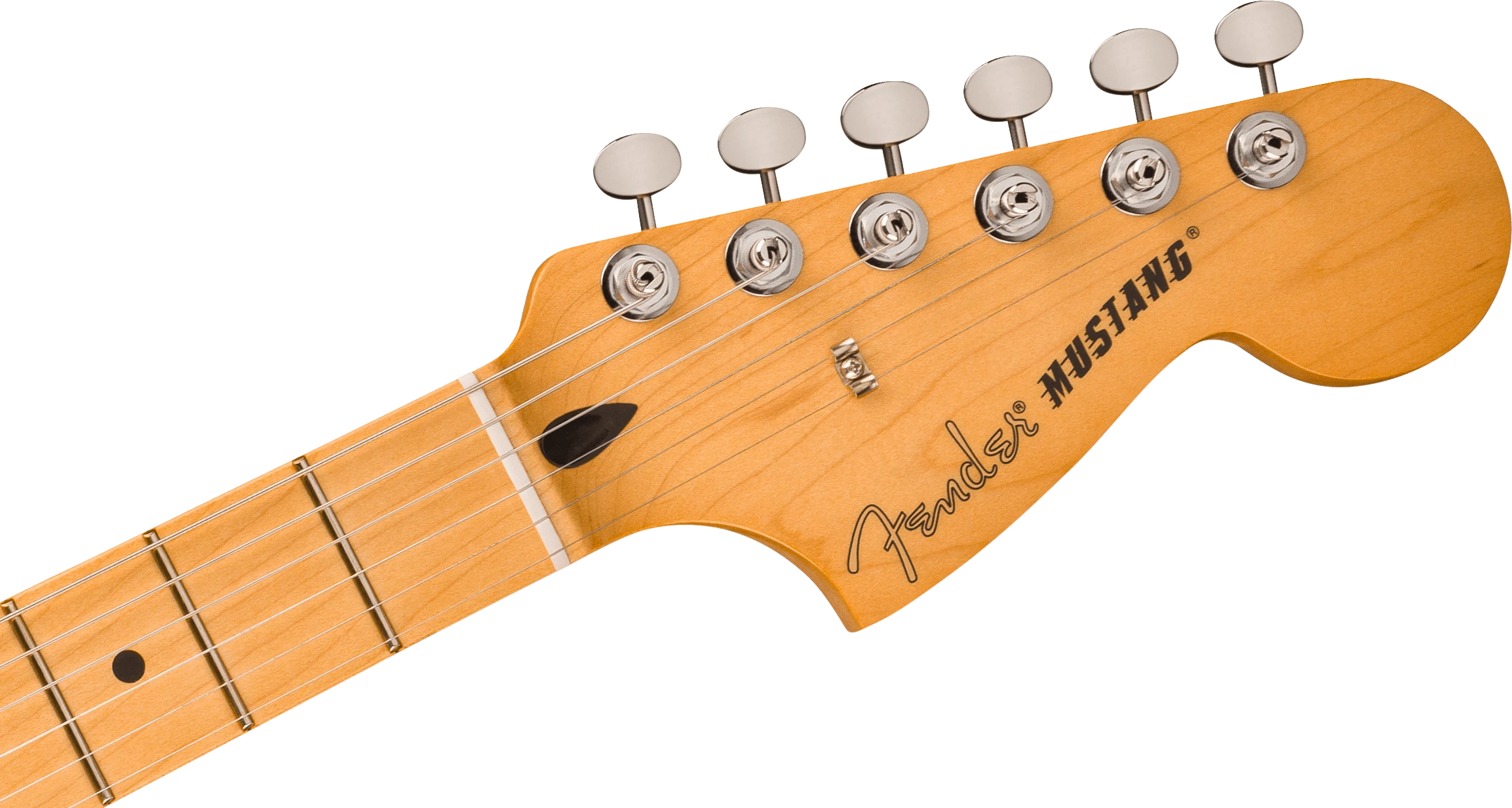 Fender® Player II Mustang®, Maple Fingerboard, Hialeah Yellow
